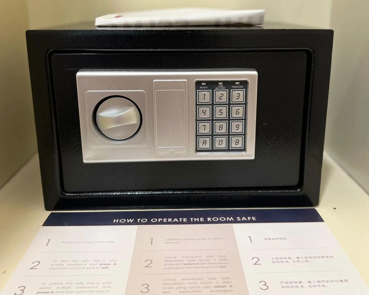 safe in SWISS AVENUE HOTEL