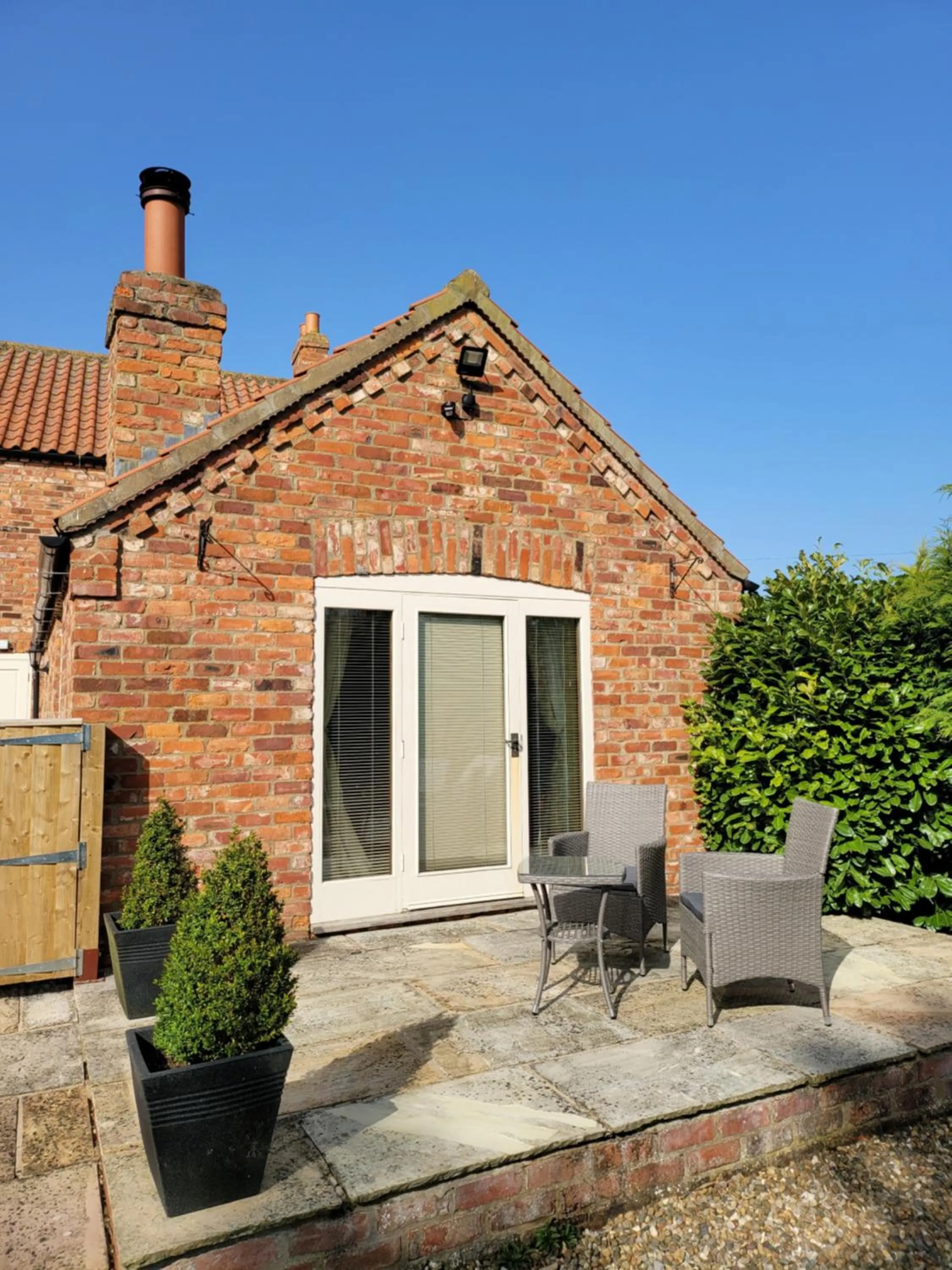 Patio in The Blue Bell Inn