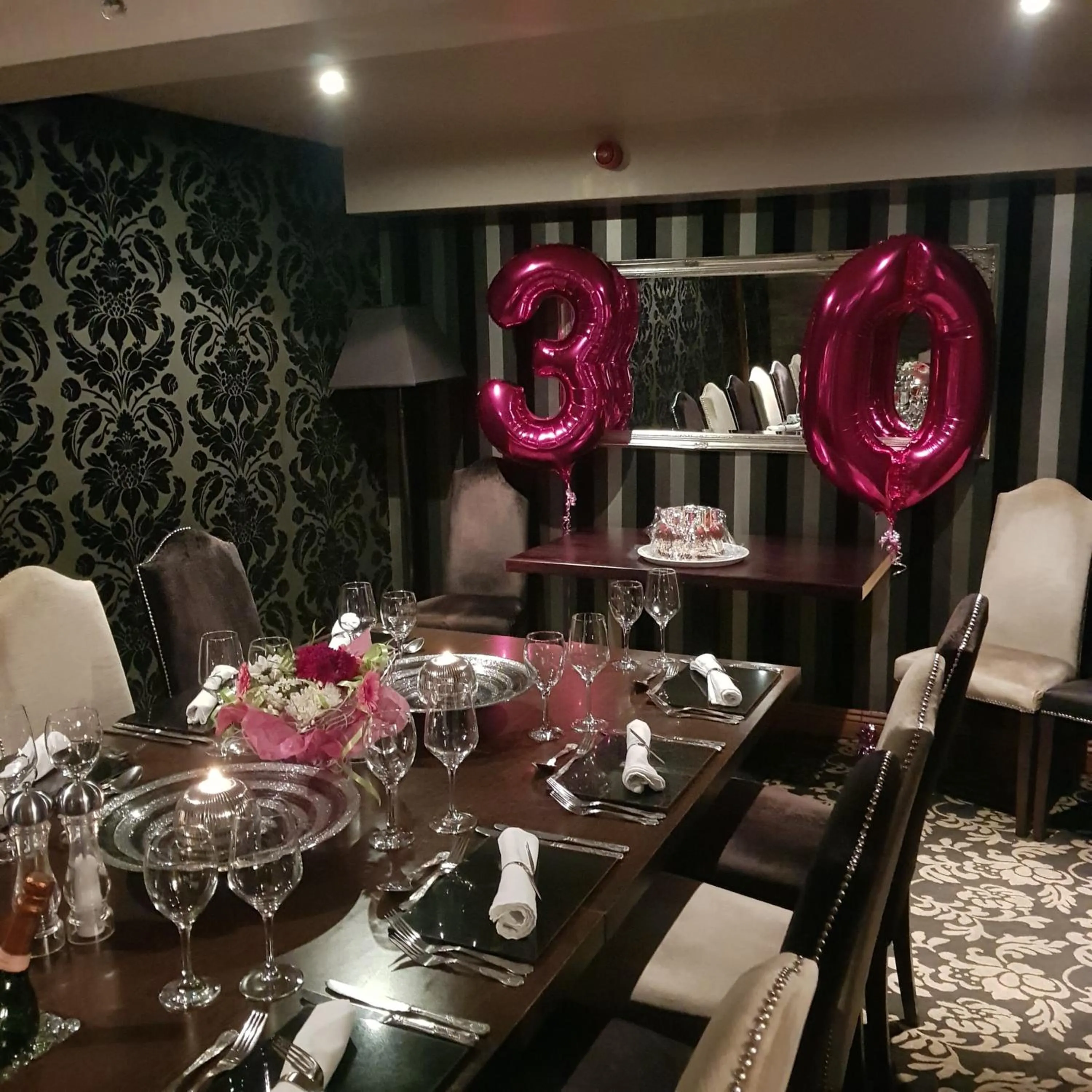 Dining area in The Blue Bell Inn