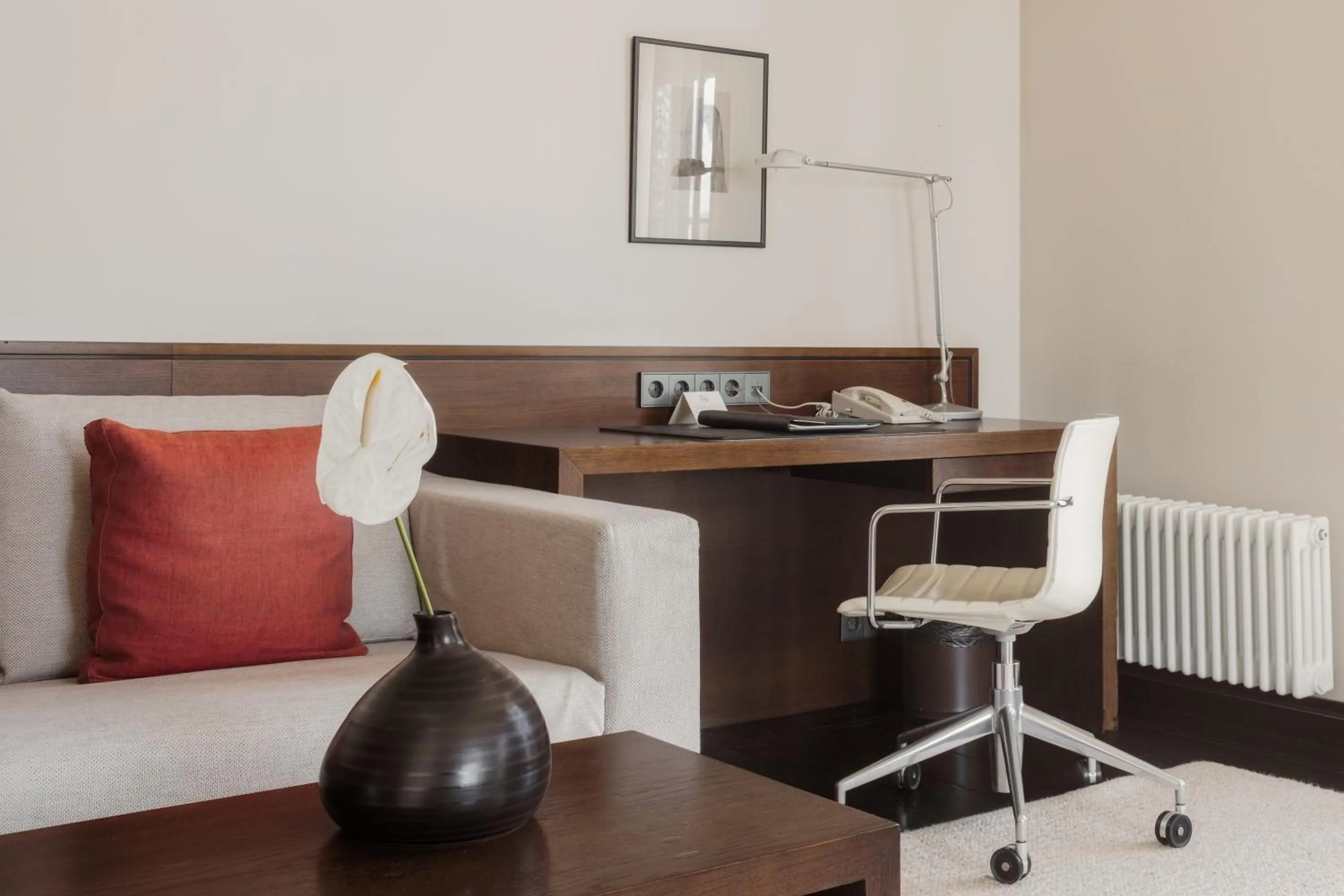 Living room in Hotel Bergs Suites