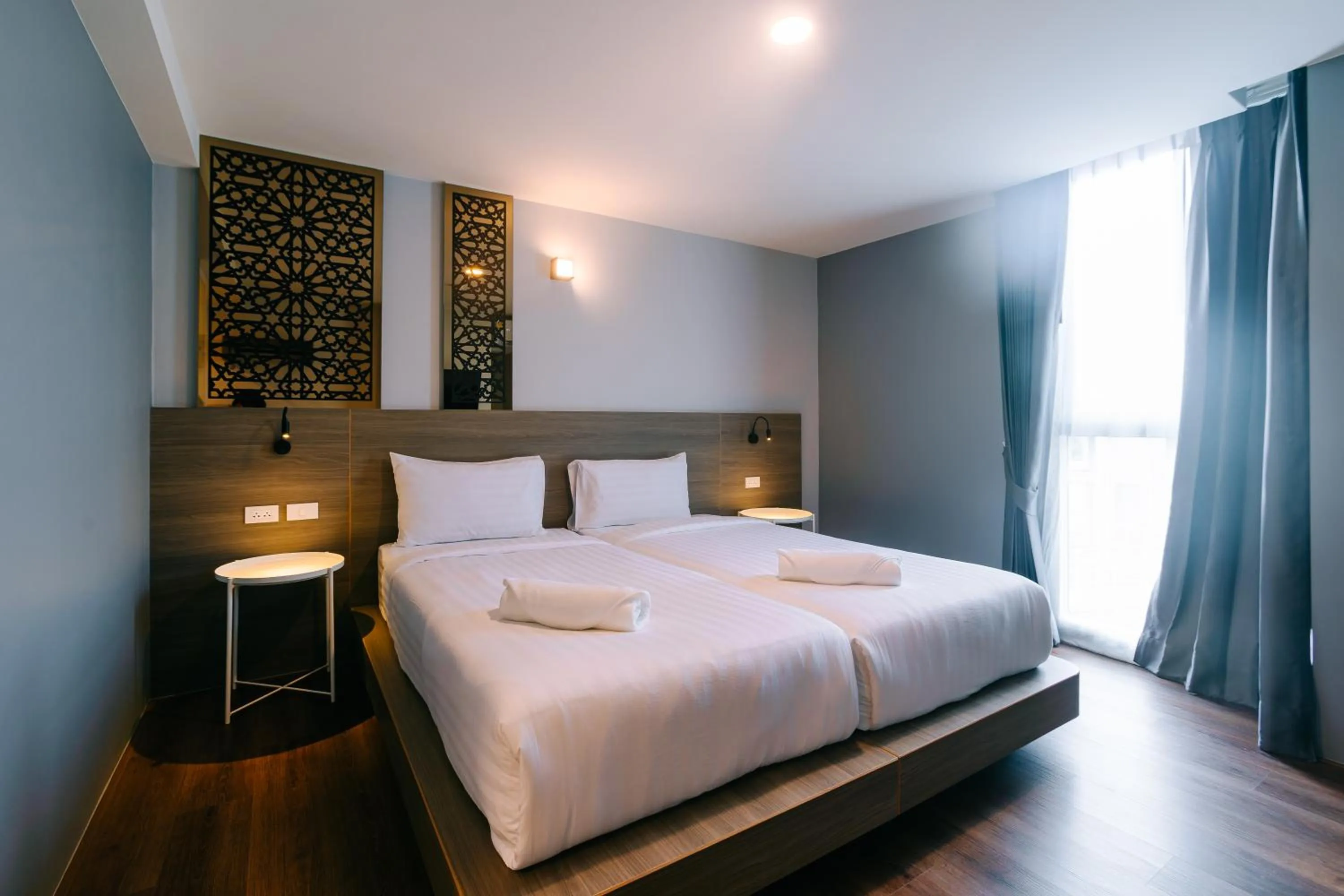 Bed in วัน บัดเจท เชียงราย ซอยสวรรค์ One Budget Hotel Chiangrai Soi Sawan