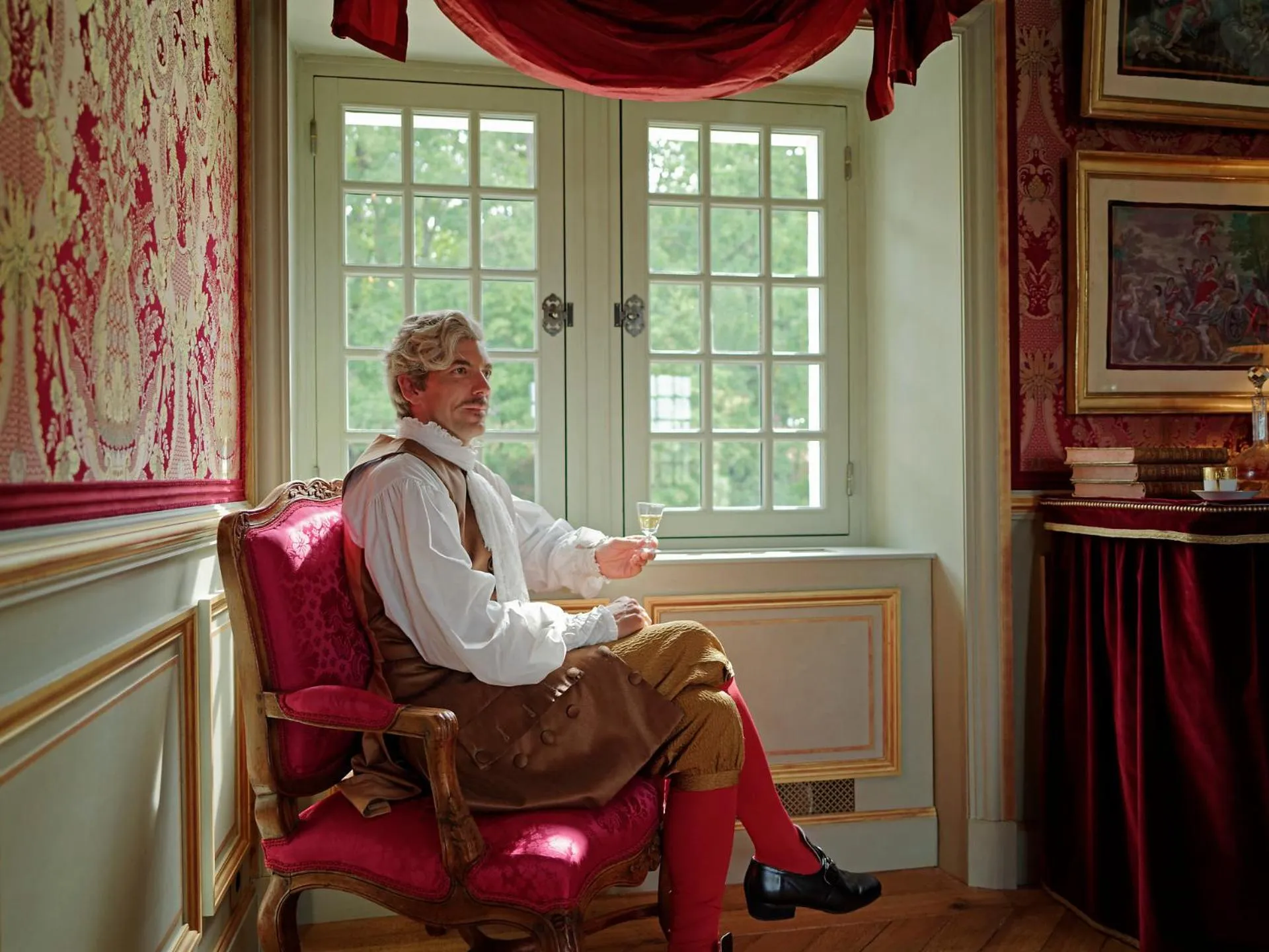 Decorative detail in Relais & Château Louise de La Vallière