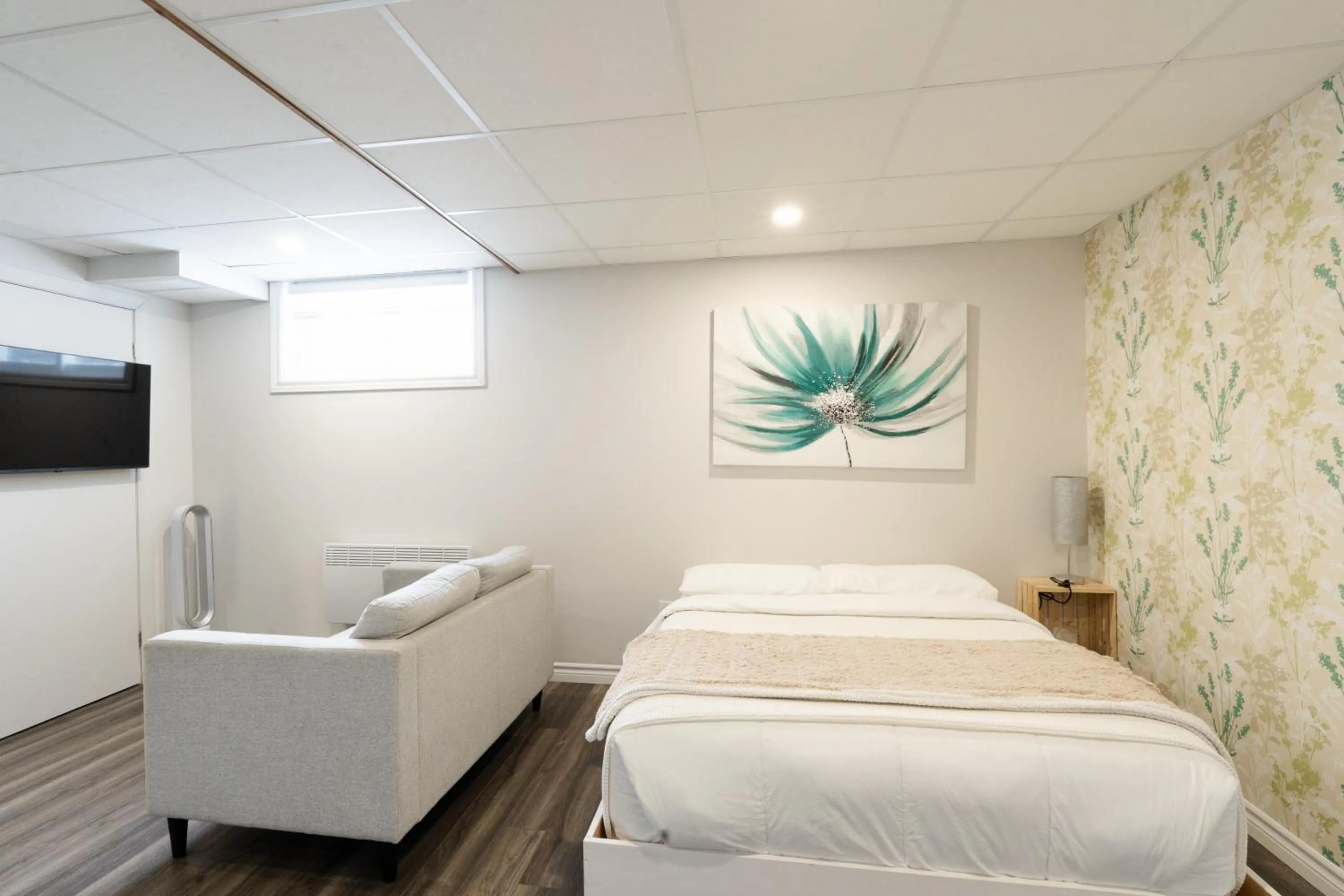 Bed in Hôtel les quatre bonheurs