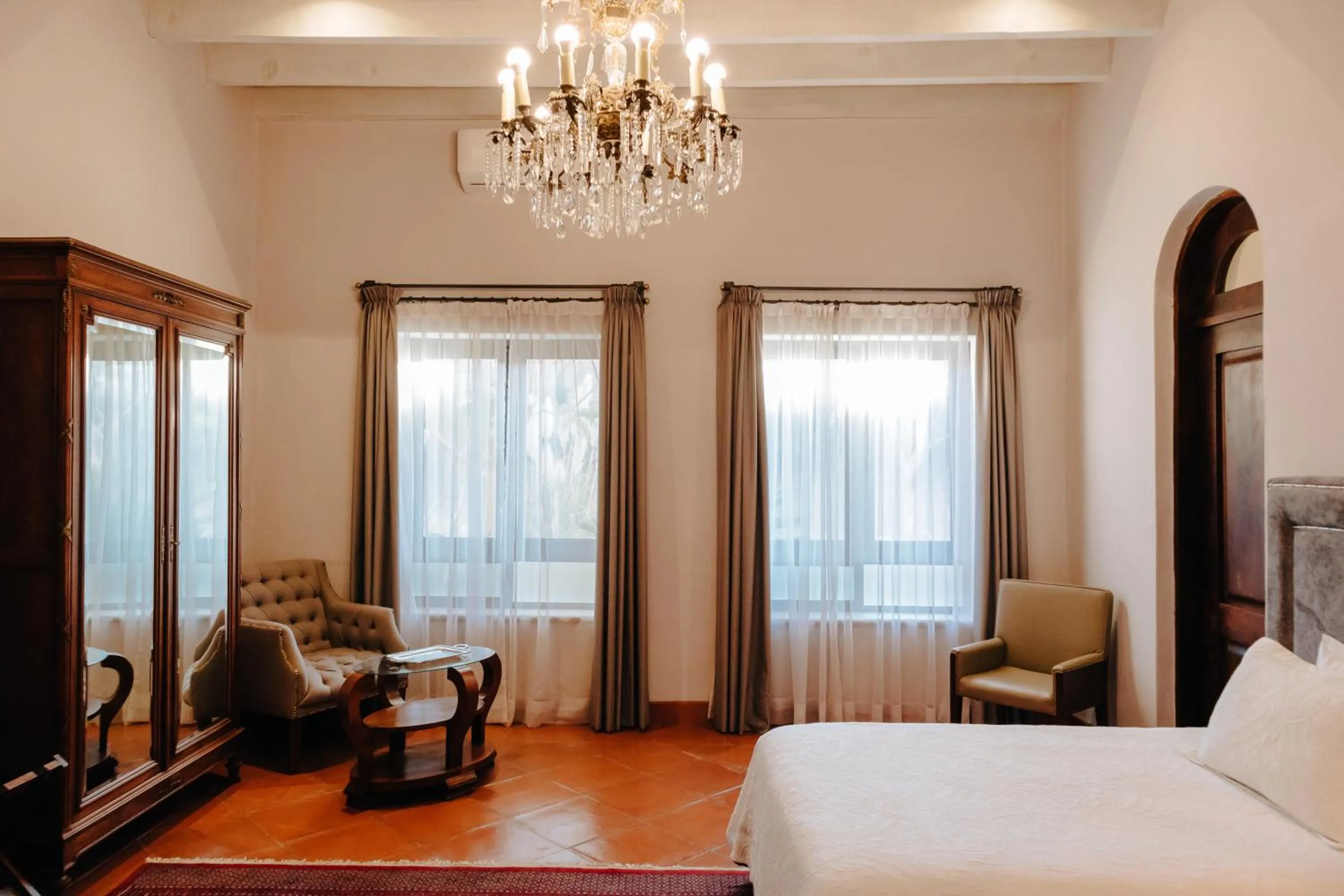 Bedroom, Bed in Hacienda Los Arcangeles