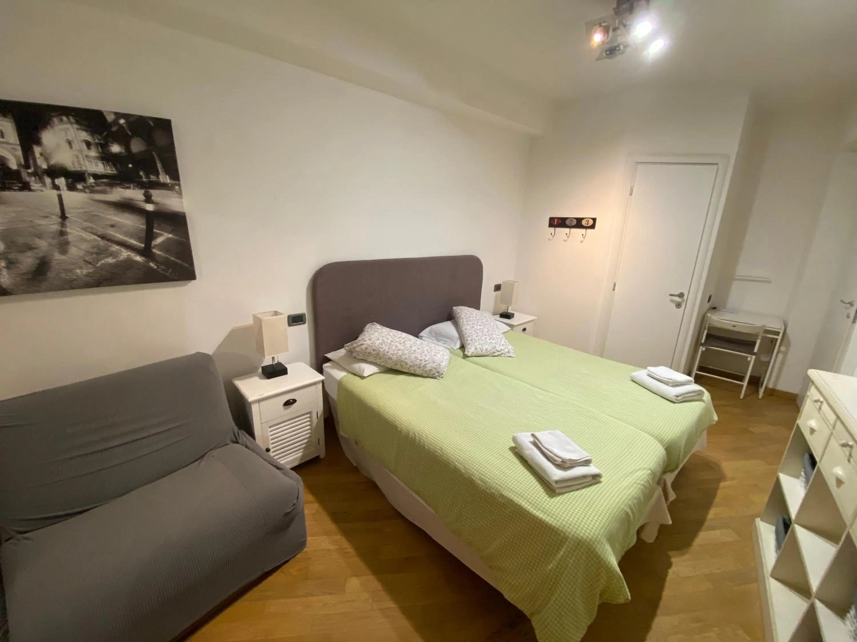 Bedroom, Bed in B&B and Home La Piazzetta della Pioggia