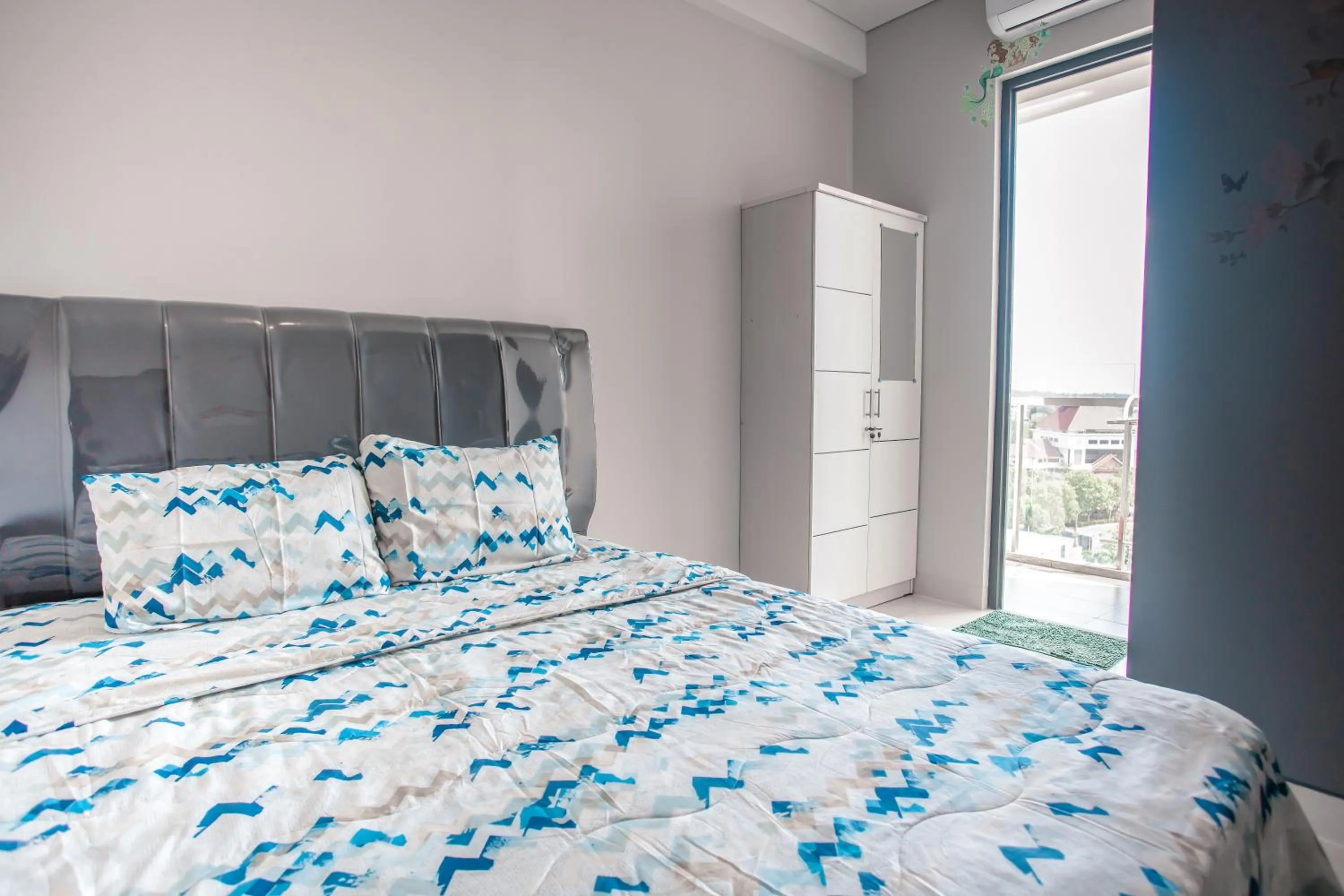 Bedroom, Bed in Palam Mansion at Apartment One Residence