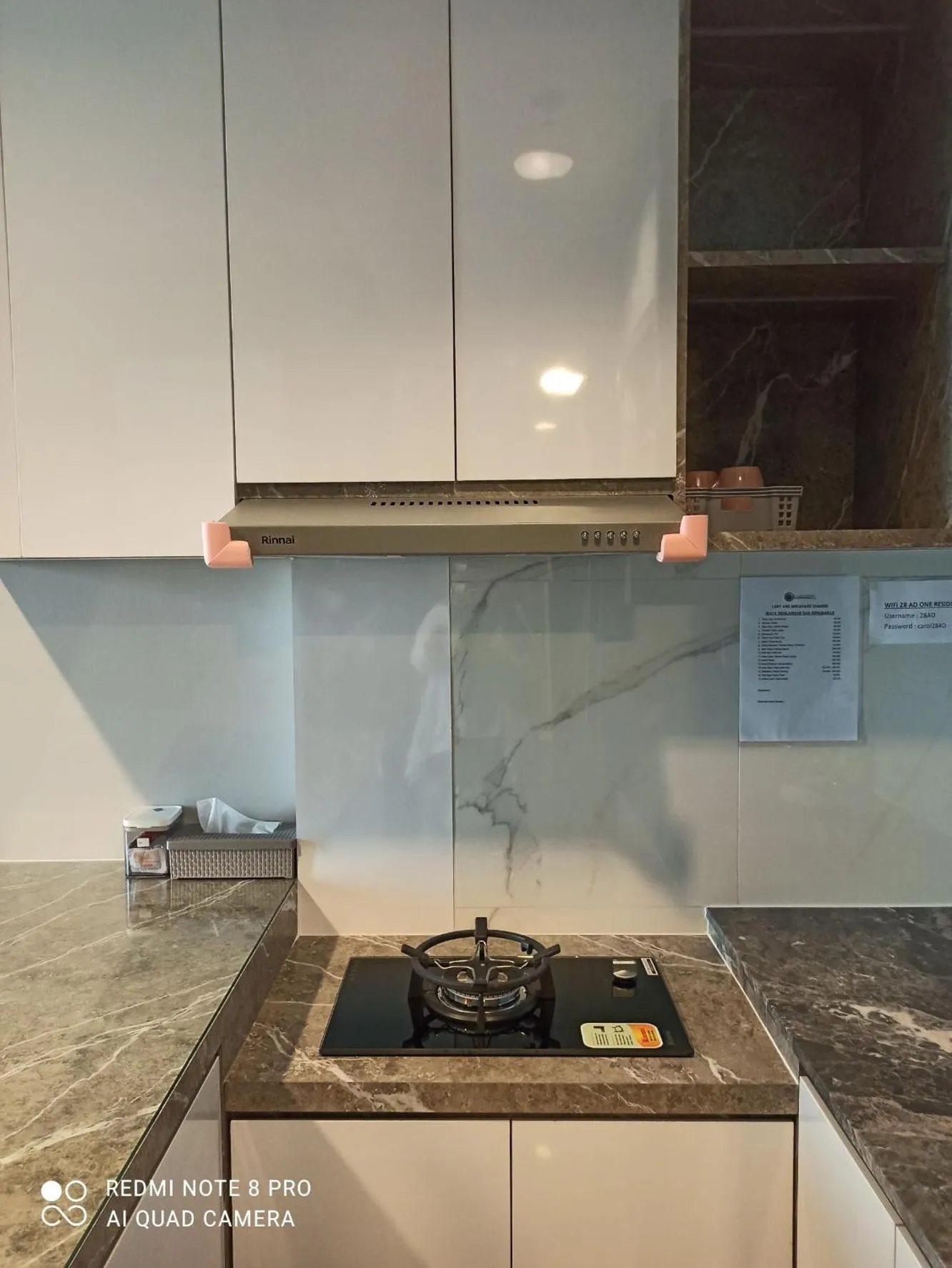 stove in Palam Mansion at Apartment One Residence