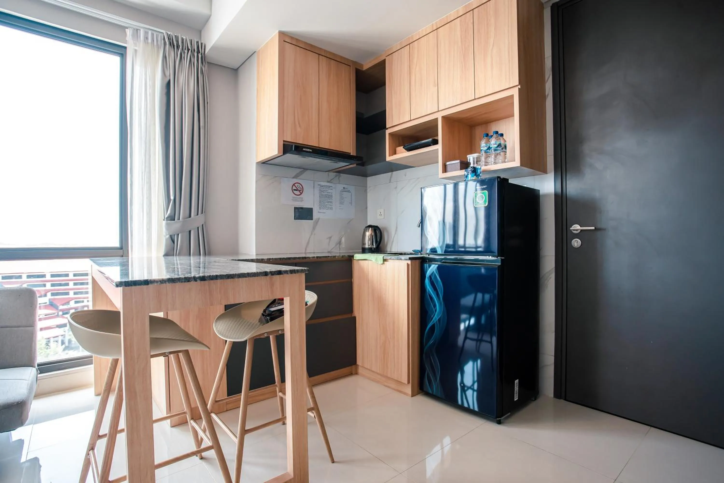 Kitchen or kitchenette in Palam Mansion at Apartment One Residence