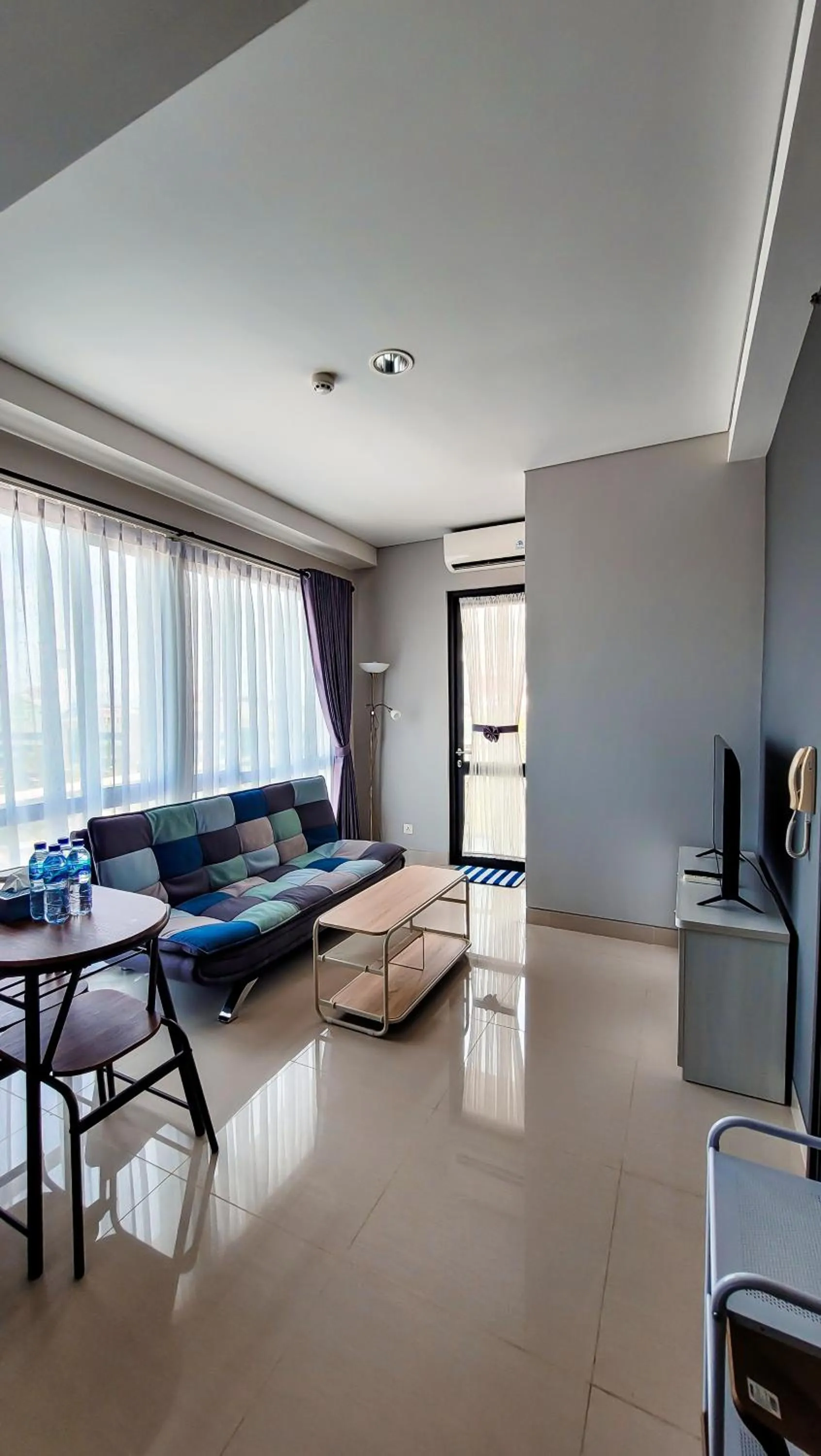 TV and multimedia, Bed in Palam Mansion at Apartment One Residence