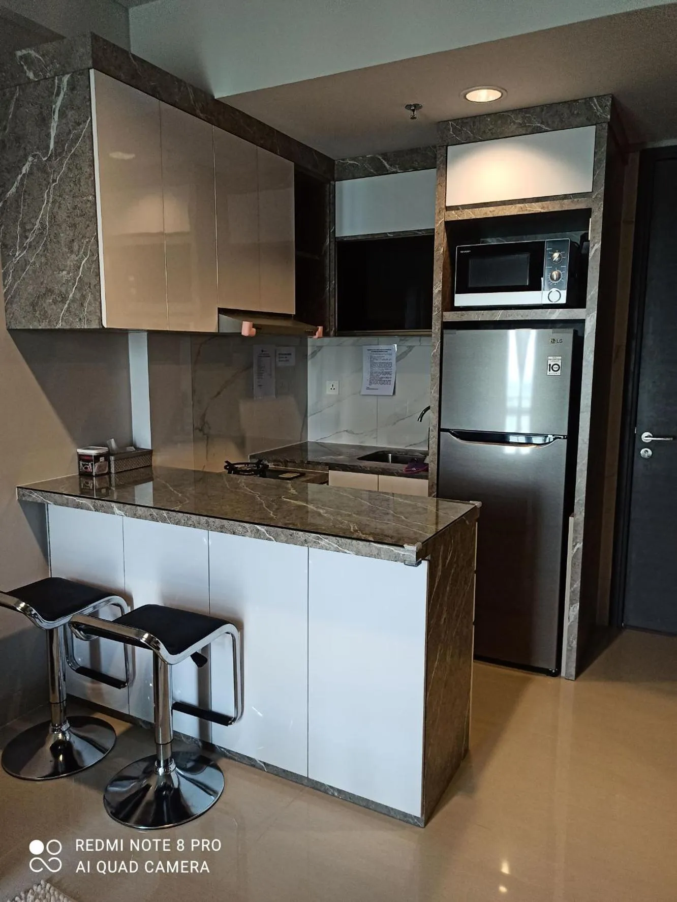 Kitchen or kitchenette in Palam Mansion at Apartment One Residence