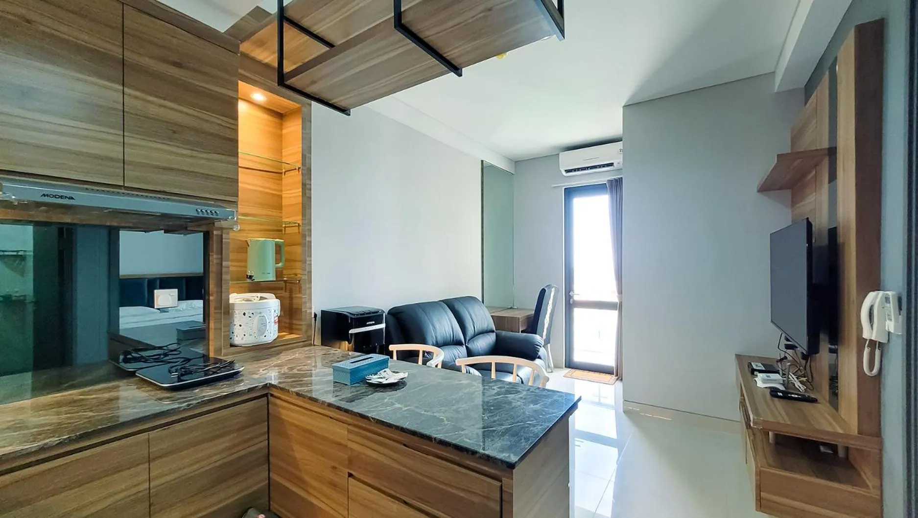 TV and multimedia in Palam Mansion at Apartment One Residence