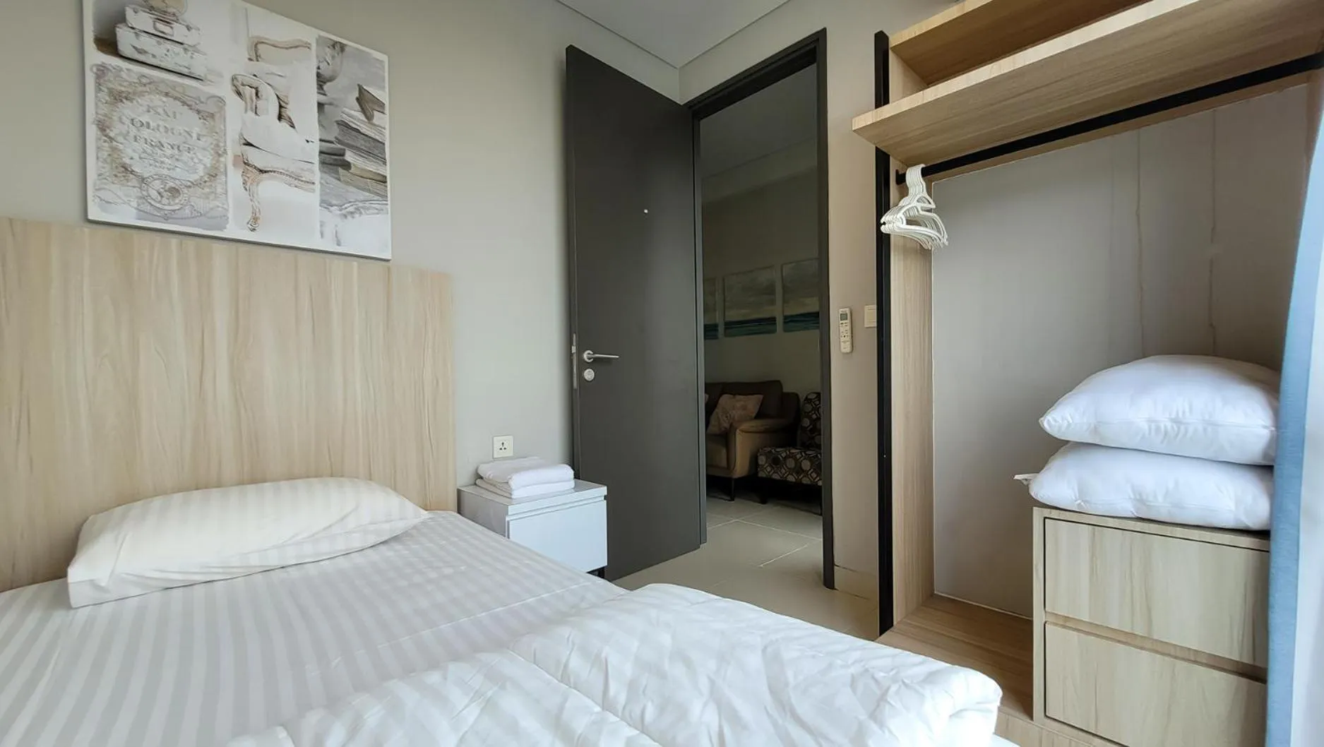 Bed in Palam Mansion at Apartment One Residence