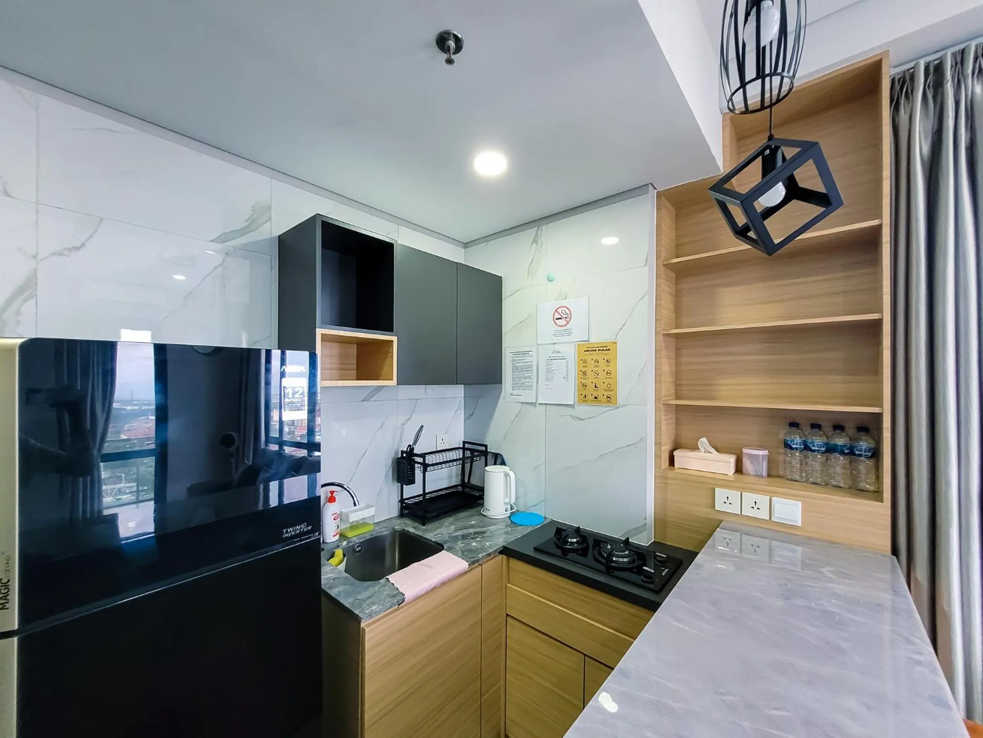 Kitchen or kitchenette in Palam Mansion at Apartment One Residence