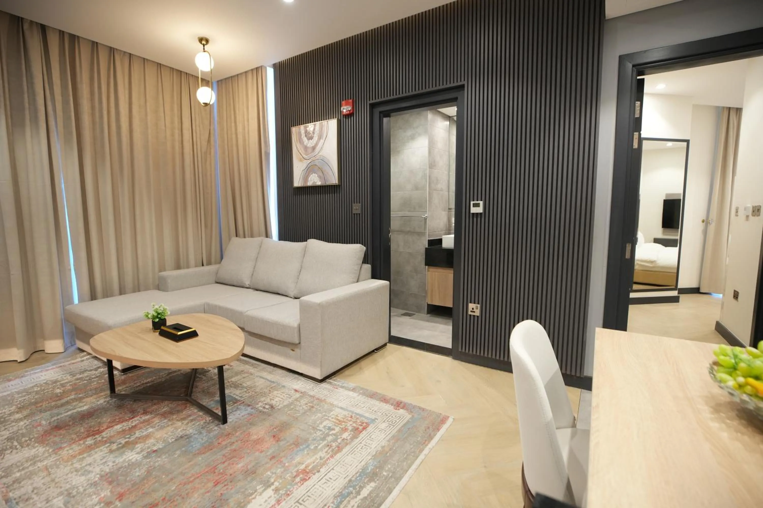 Living room in Royal Mansoura Residence Hotel