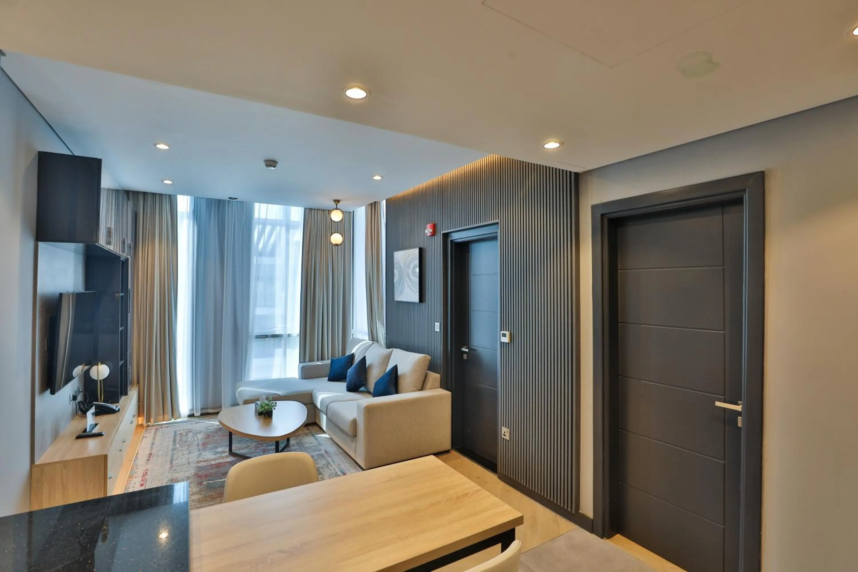 Living room in Royal Mansoura Residence Hotel