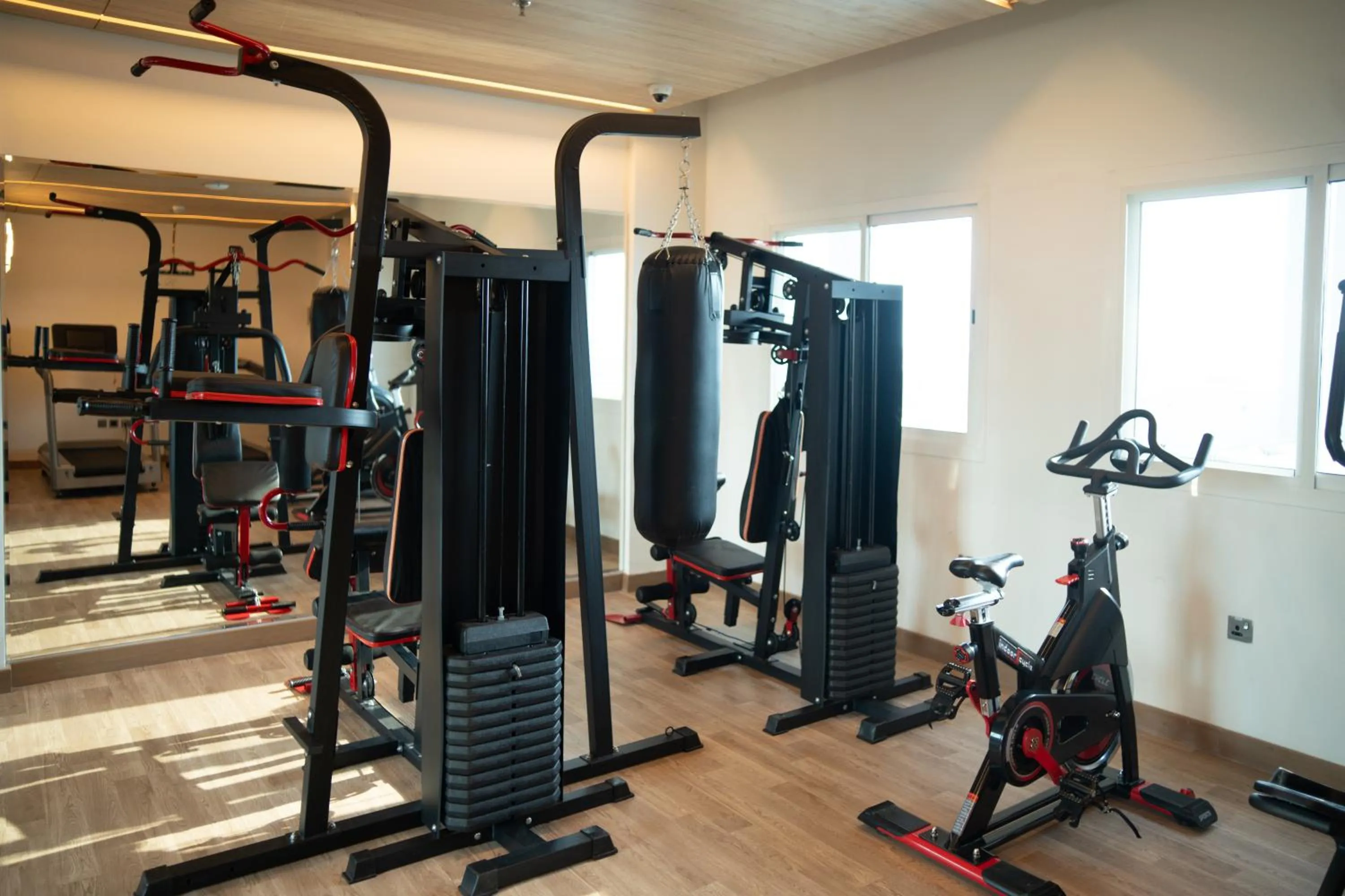 Fitness centre/facilities in Royal Mansoura Residence Hotel