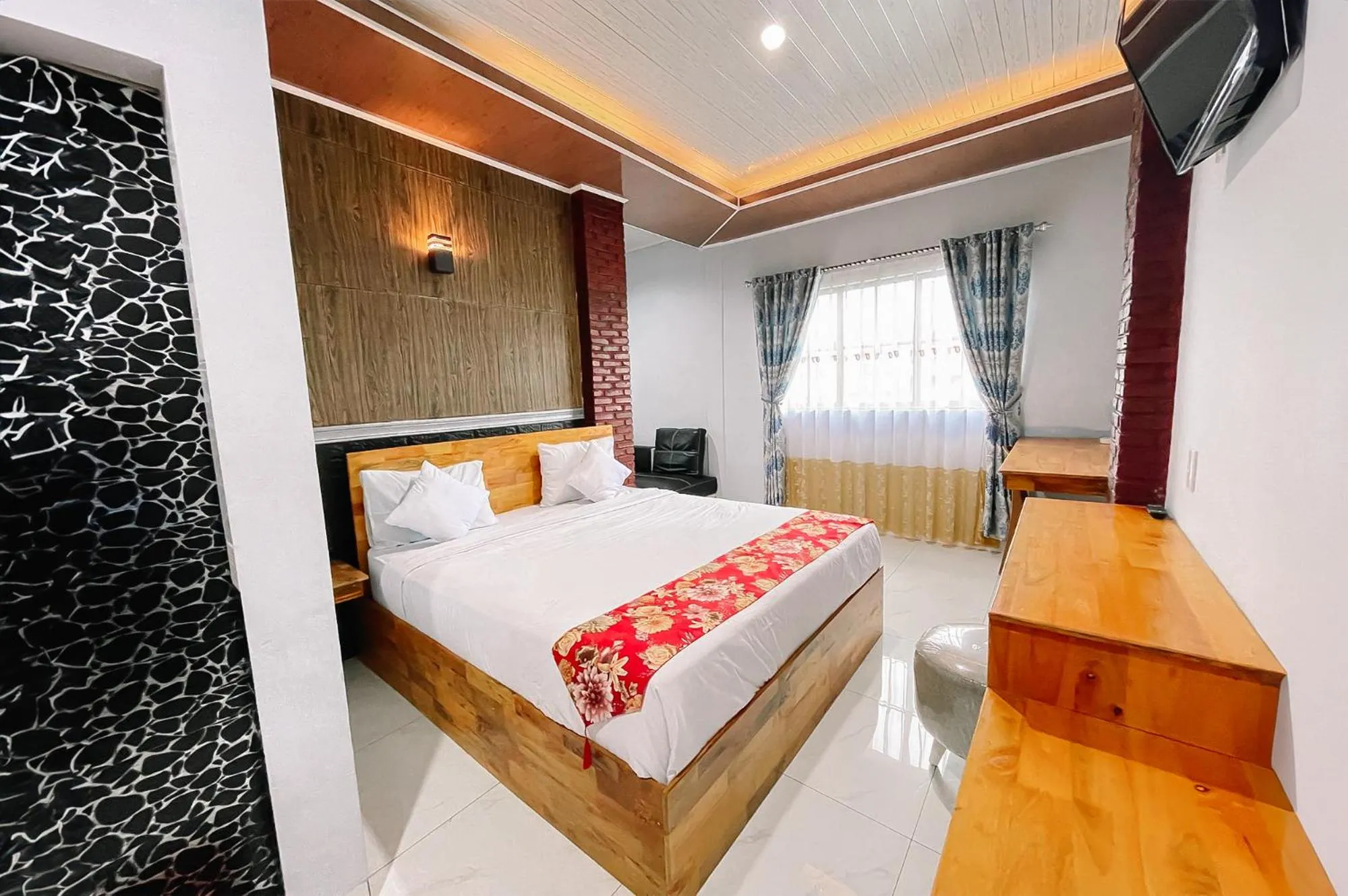 Bed in Hotel New Dieng By Helocus