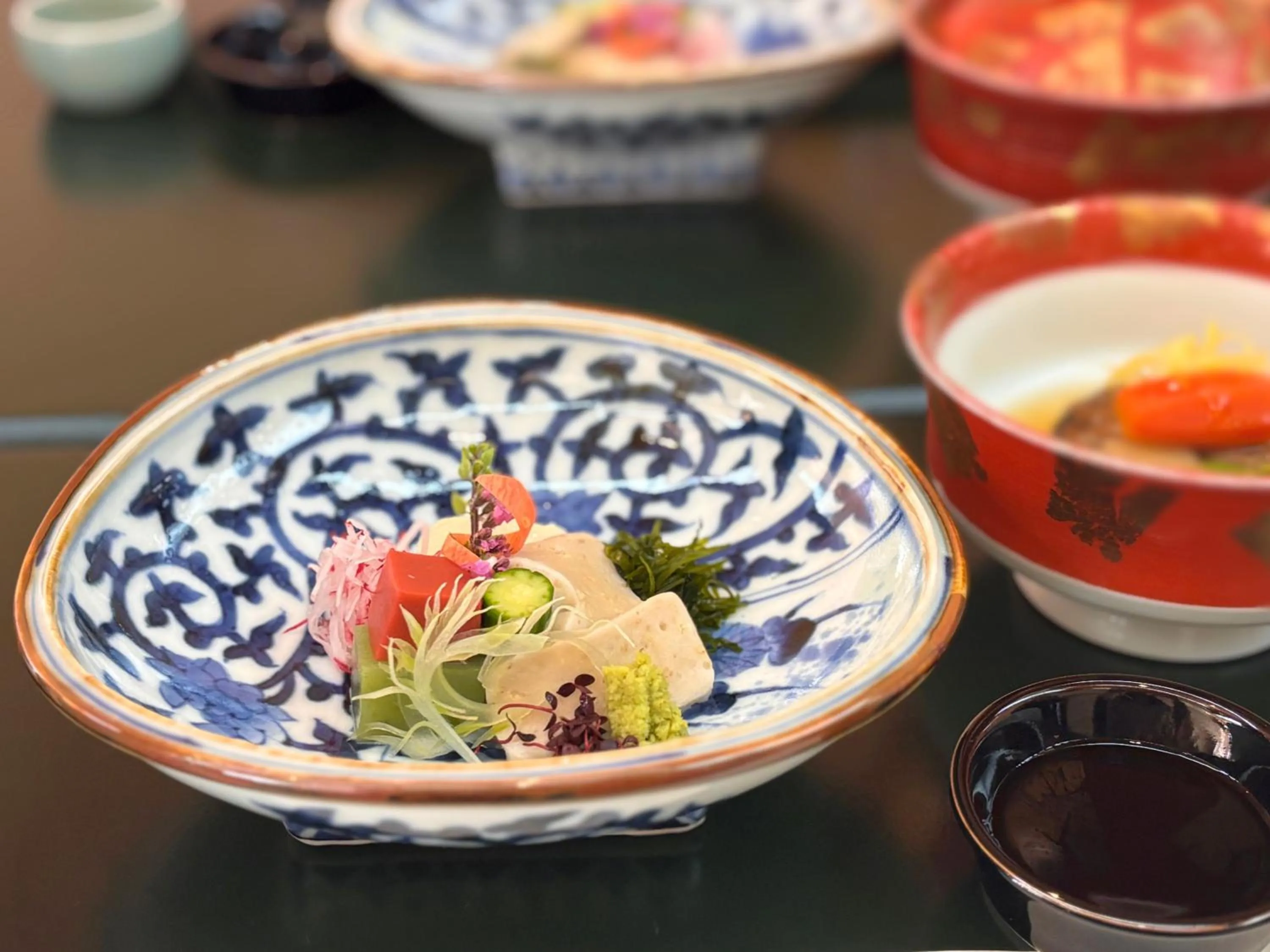 Dinner in Wakamatsu Hot Spring Resort