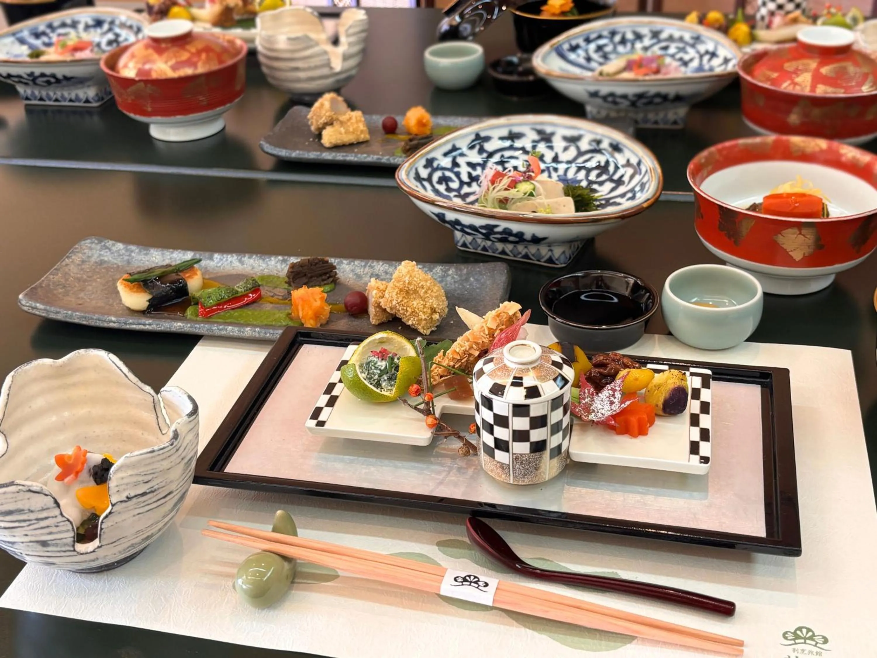 Dinner in Wakamatsu Hot Spring Resort