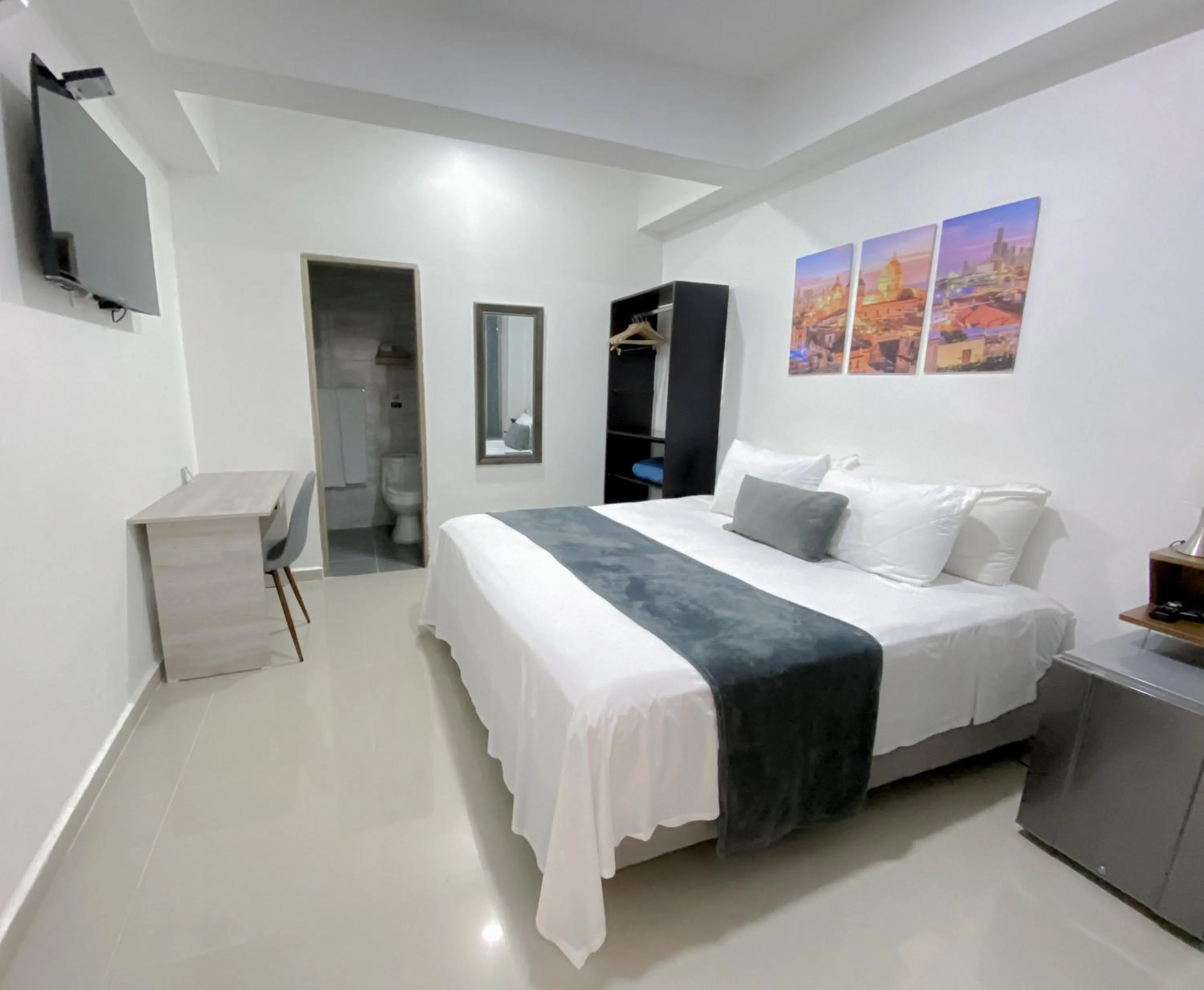 Bed in Hotel El Marqués De Manga