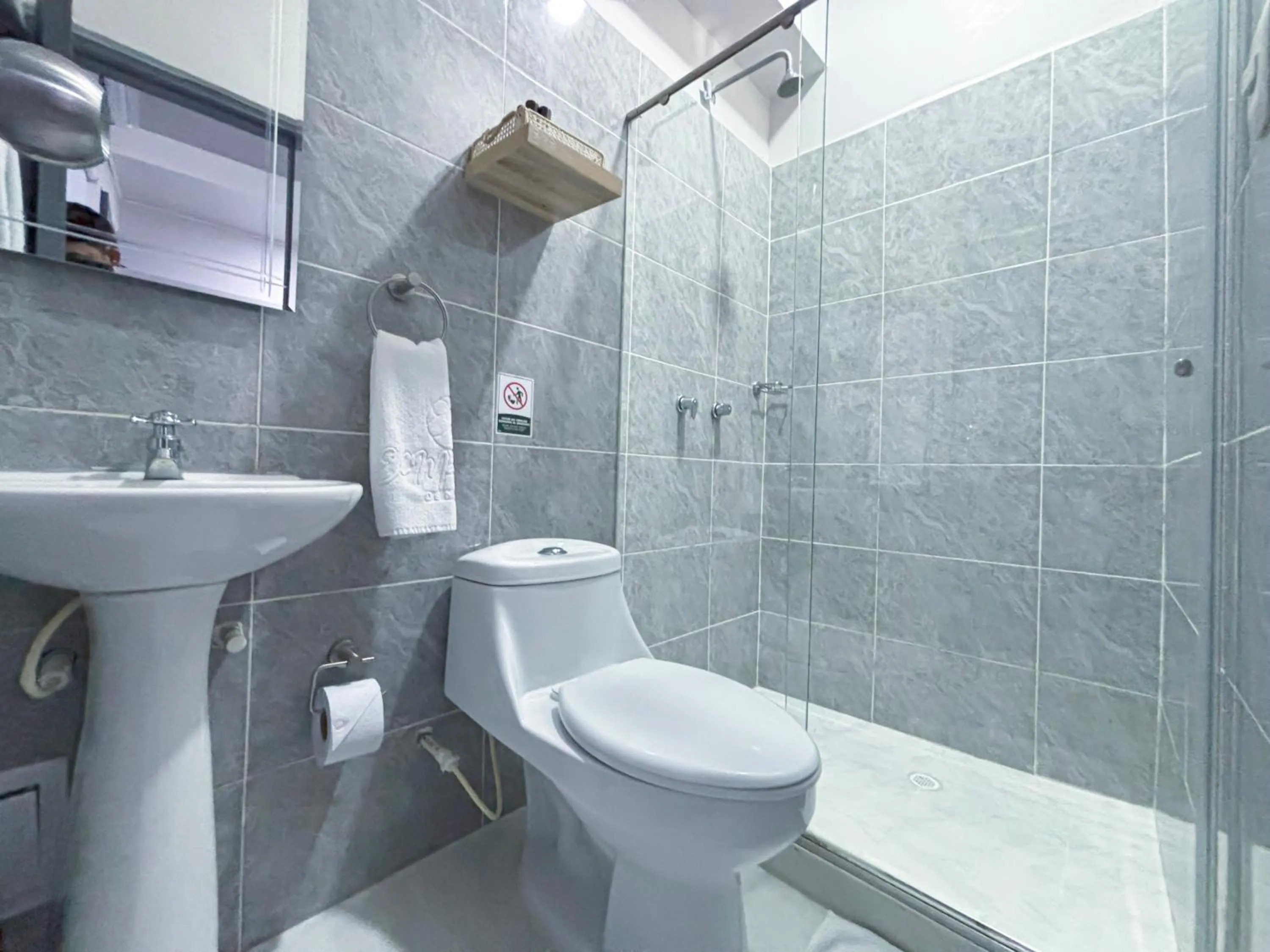 Shower in Hotel El Marqués De Manga