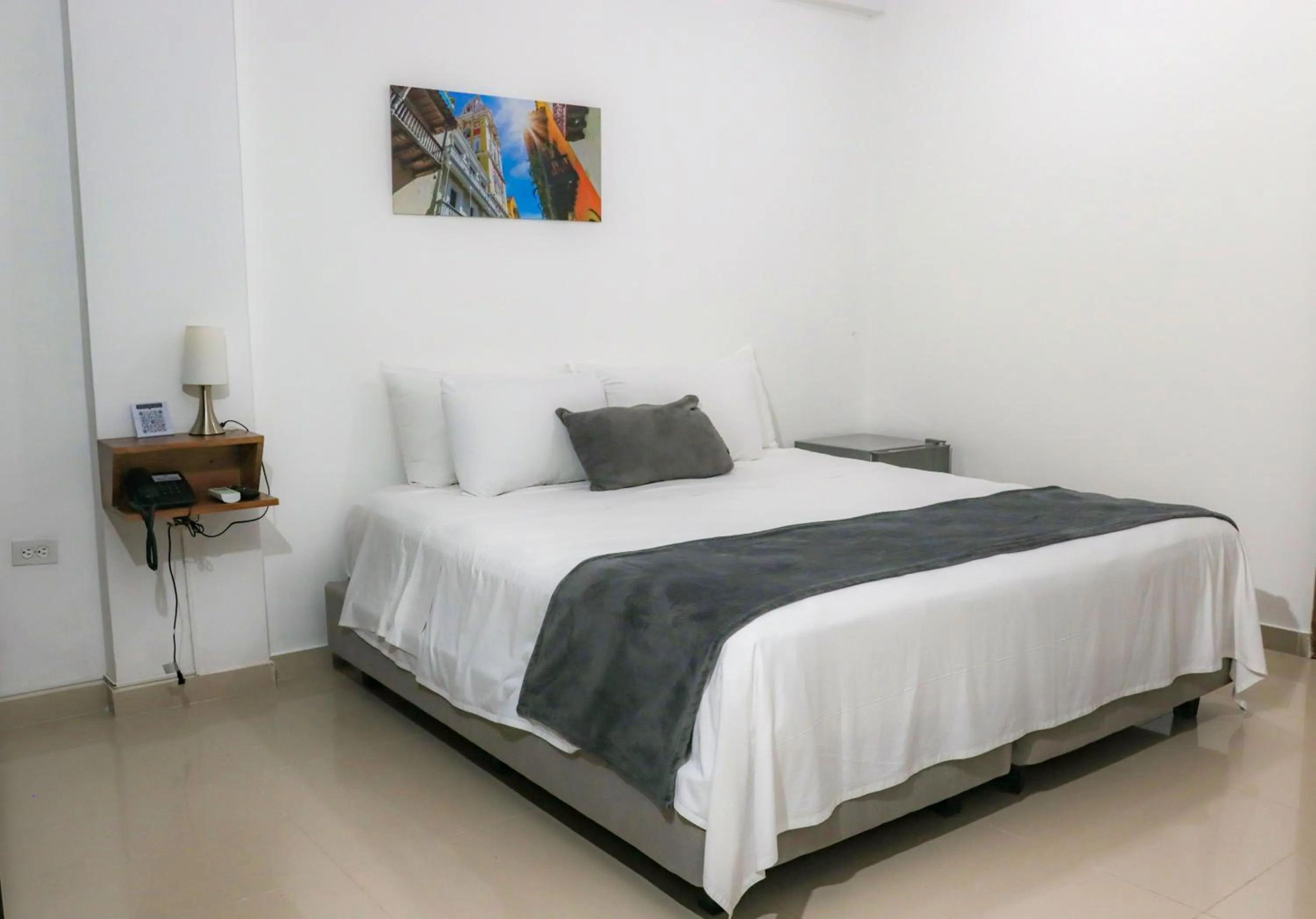 Bed in Hotel El Marqués De Manga