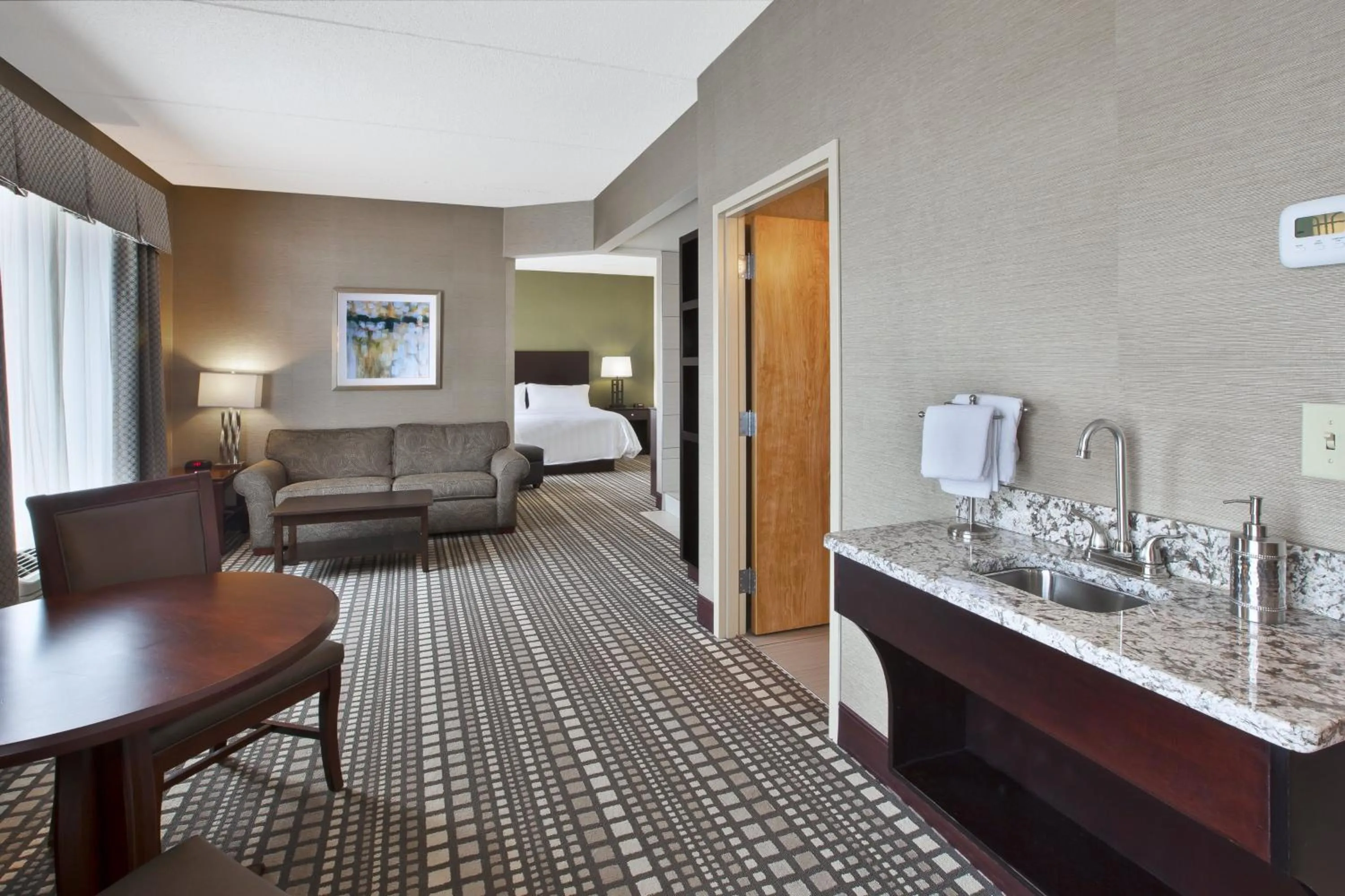 Photo of the whole room, Bed in Holiday Inn Express & Suites Geneva Finger Lakes by IHG