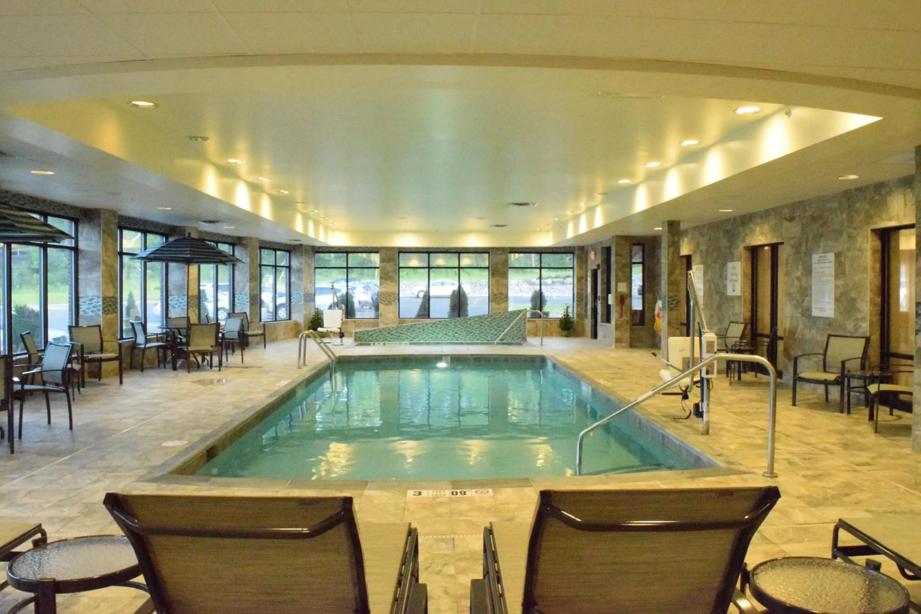 Swimming pool in Holiday Inn Express & Suites Geneva Finger Lakes by IHG
