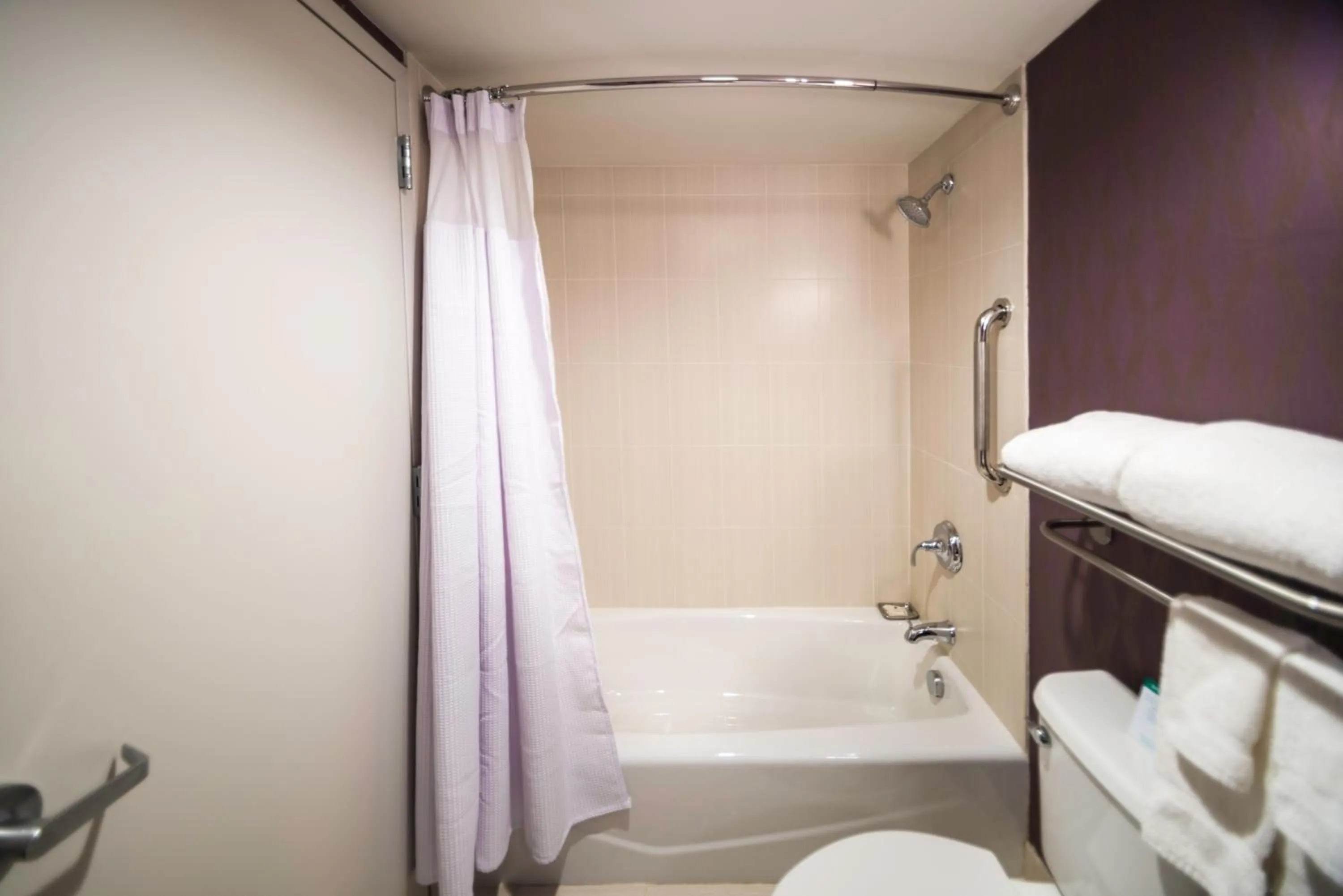 Bathroom in Crowne Plaza Saddle Brook by IHG