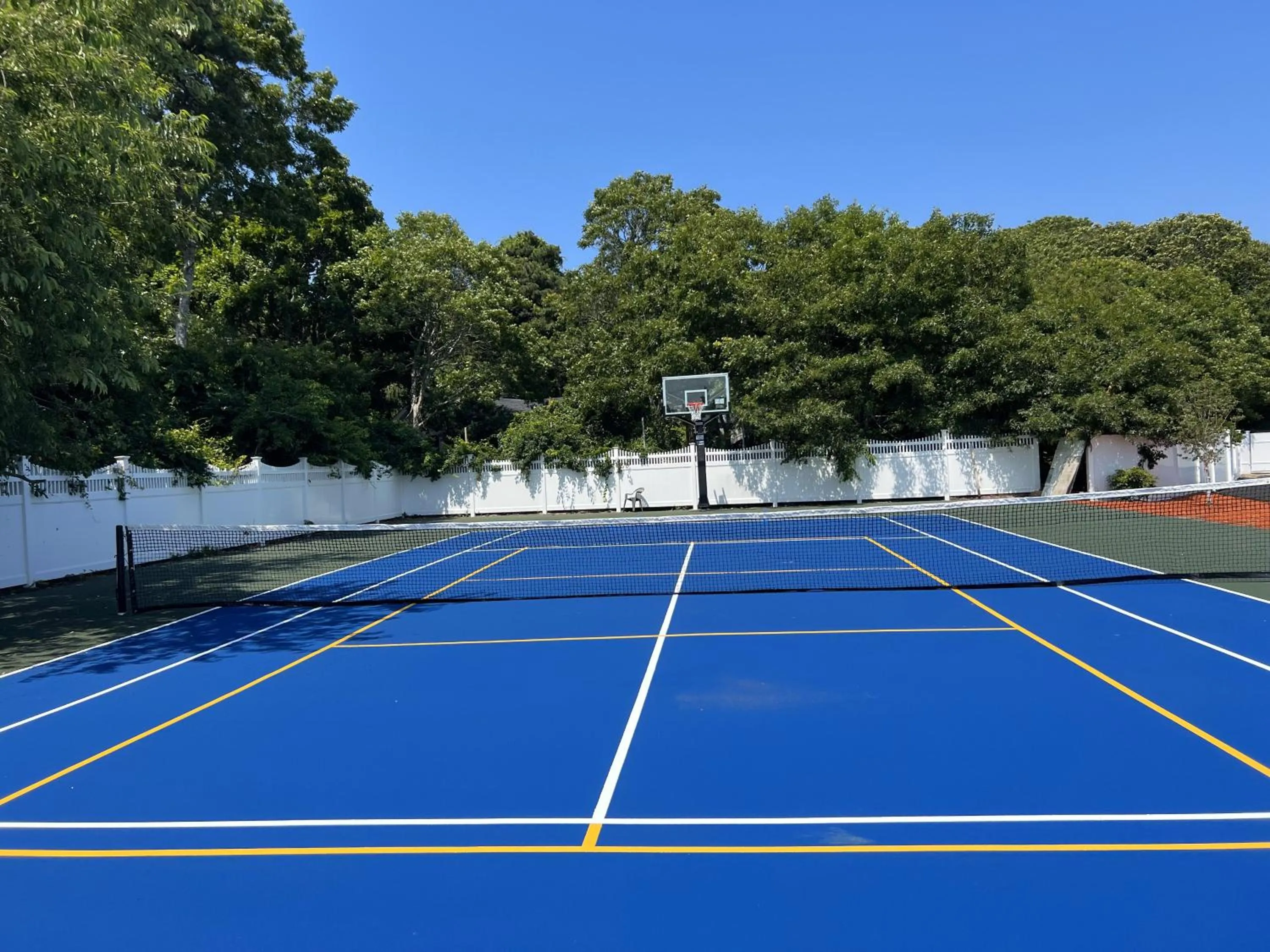 Tennis court in Sunbird Cape Cod Annex