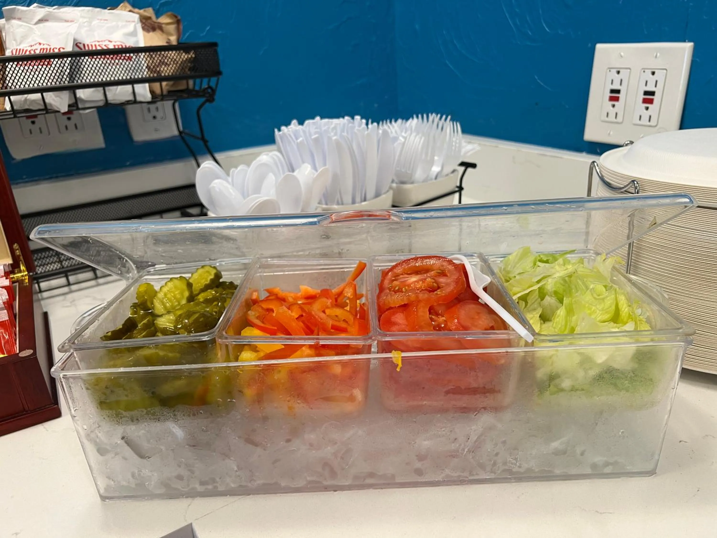 Buffet breakfast in Sunbird Cape Cod Annex