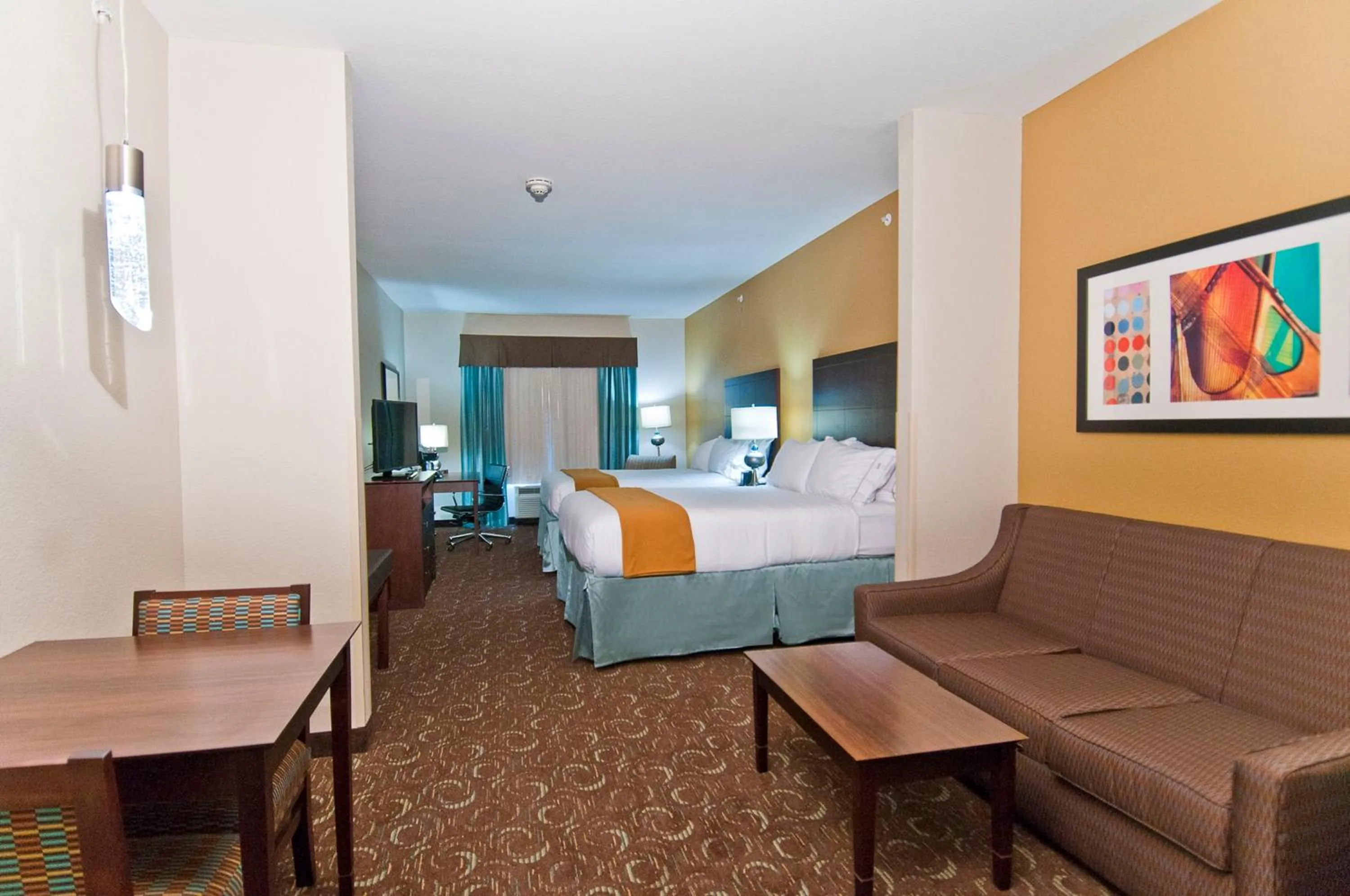 Photo of the whole room in Holiday Inn Express & Suites San Antonio Frost Bank Center by IHG
