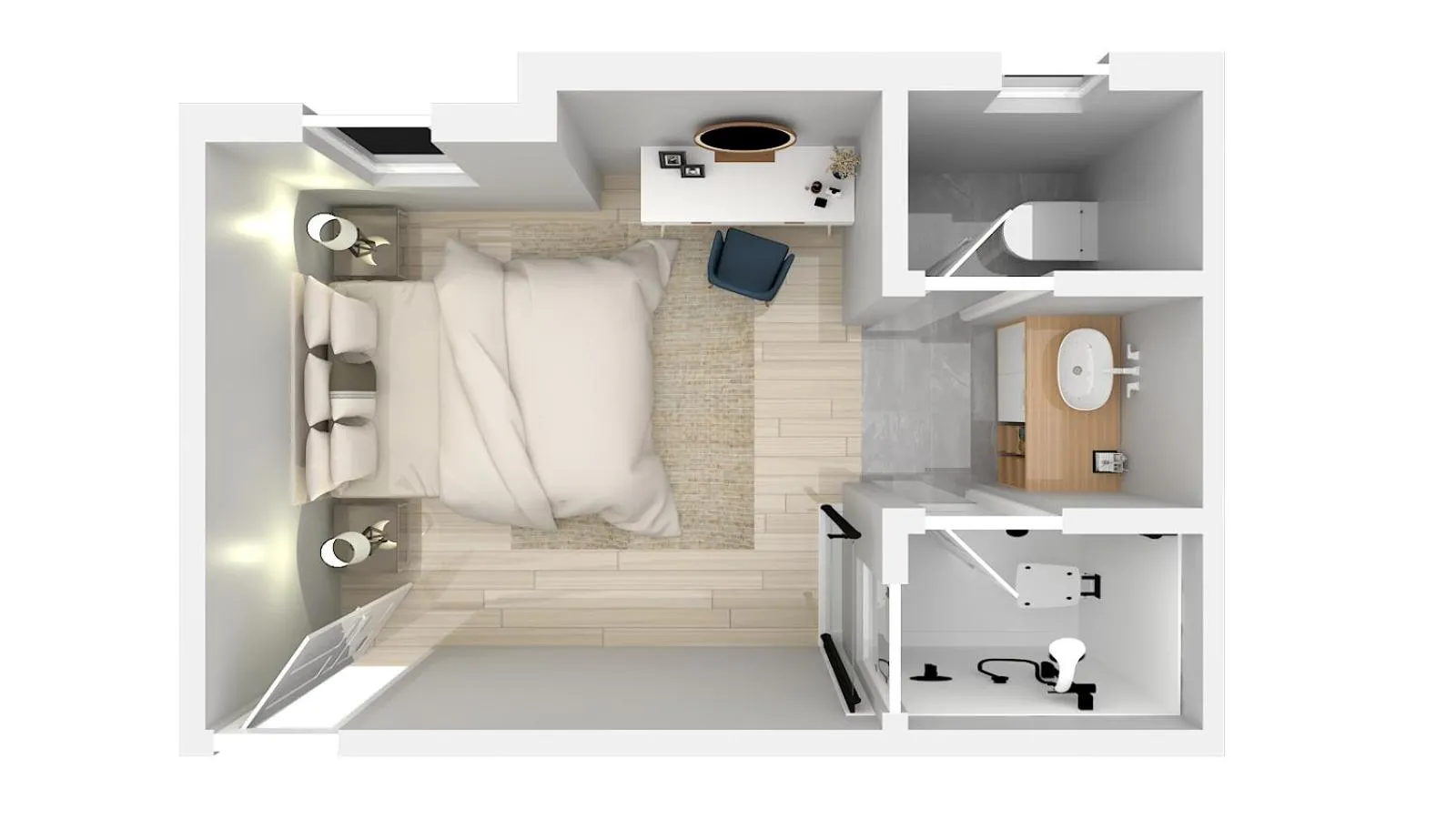 Floor plan in Good Hotels Downtown Denver