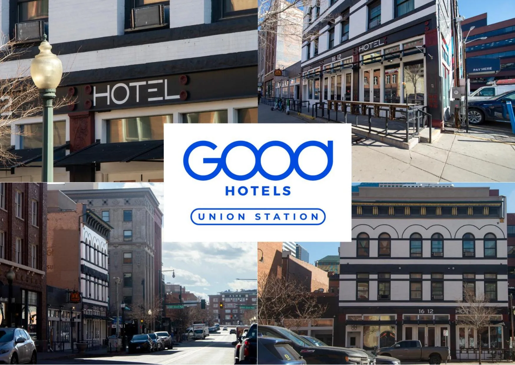 Property logo or sign in Good Hotels Downtown Denver