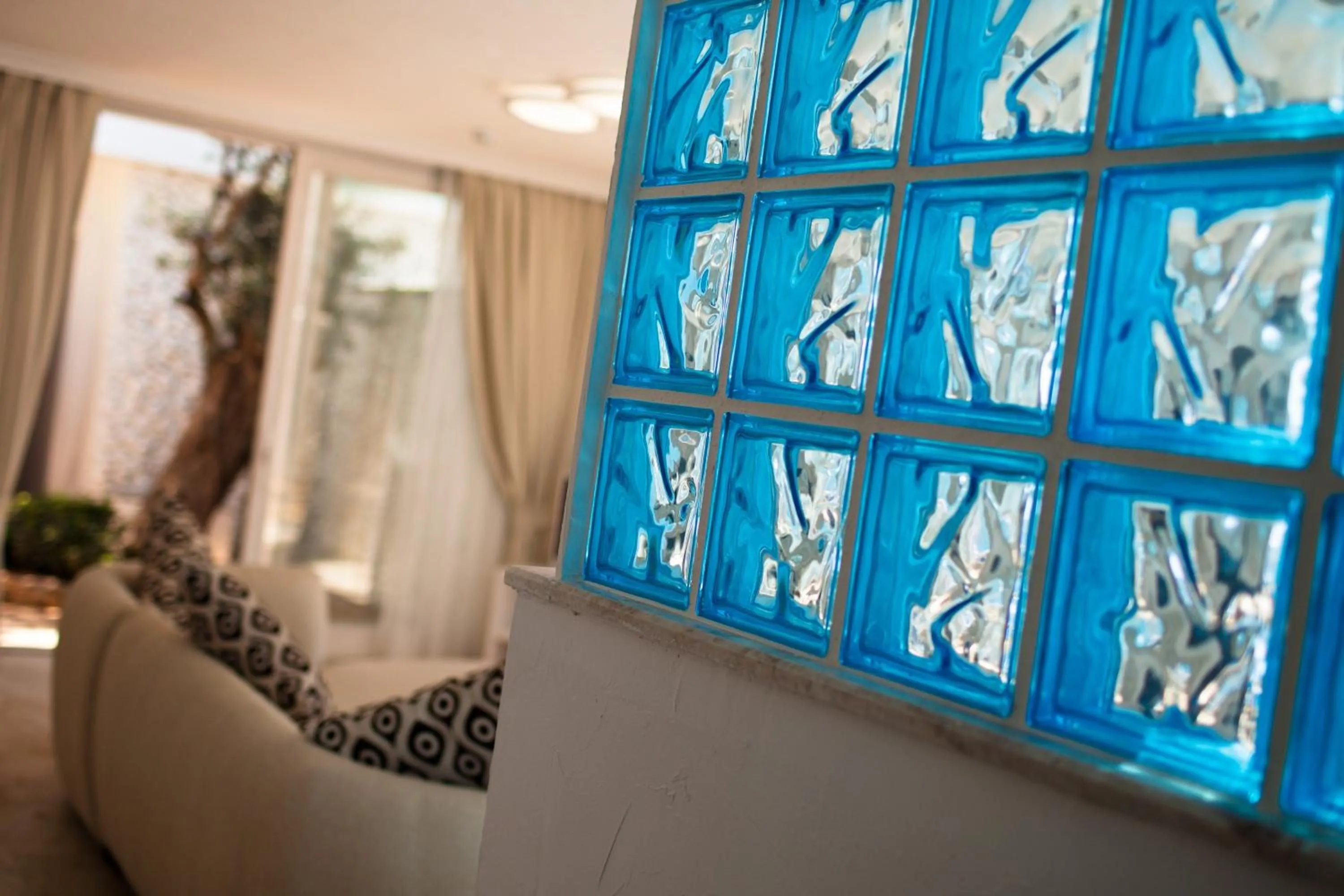 Decorative detail in Asfiya Sea View Hotel