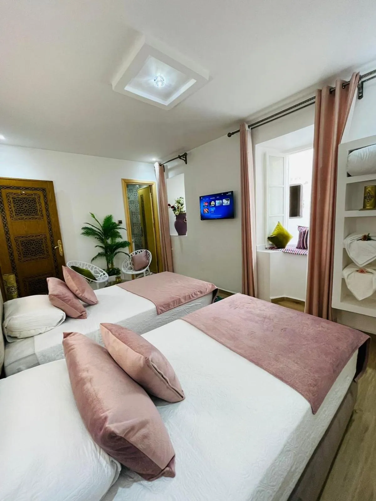 Bed in Hotel Palace tanger