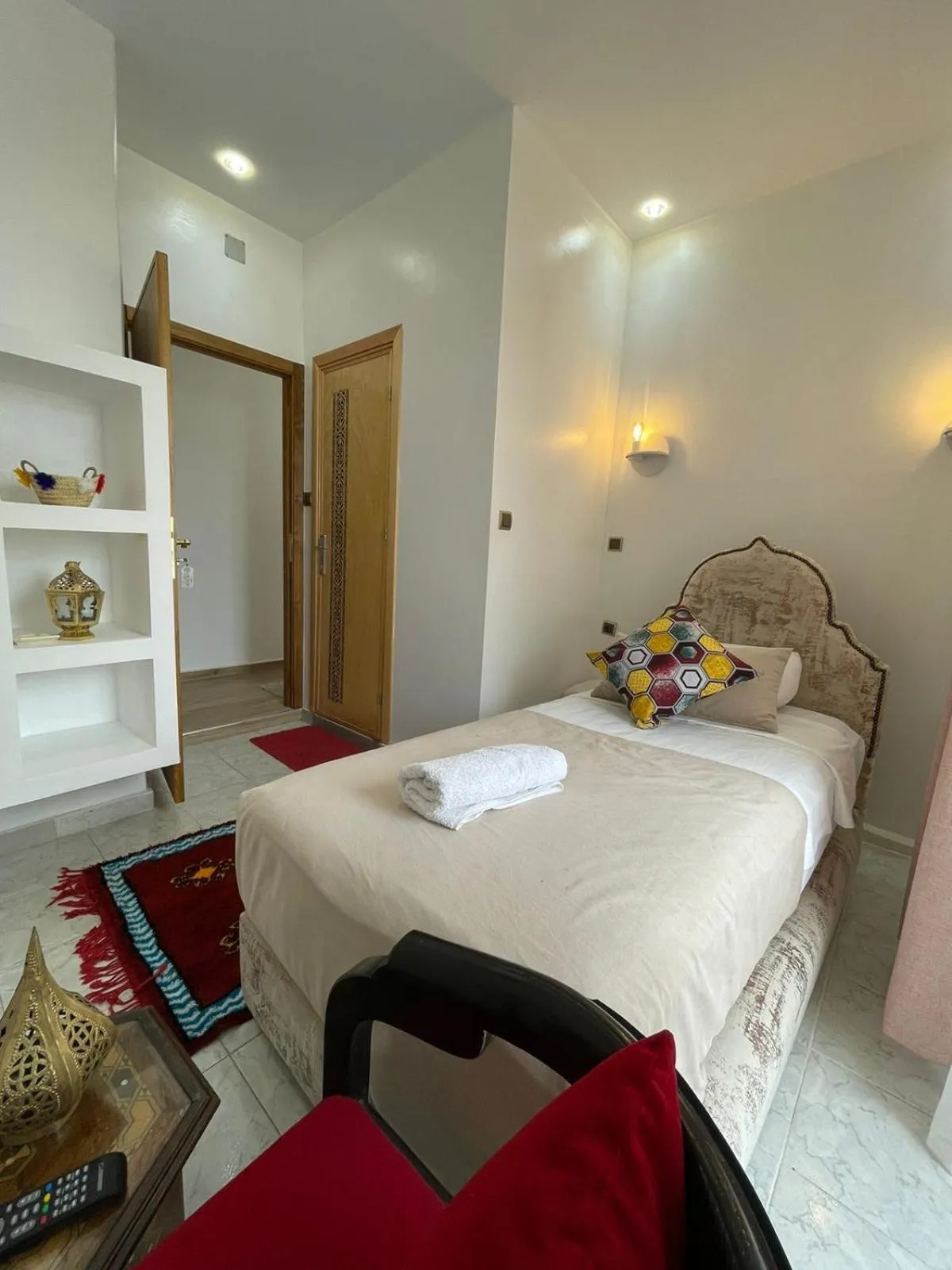 Bed in Hotel Palace tanger