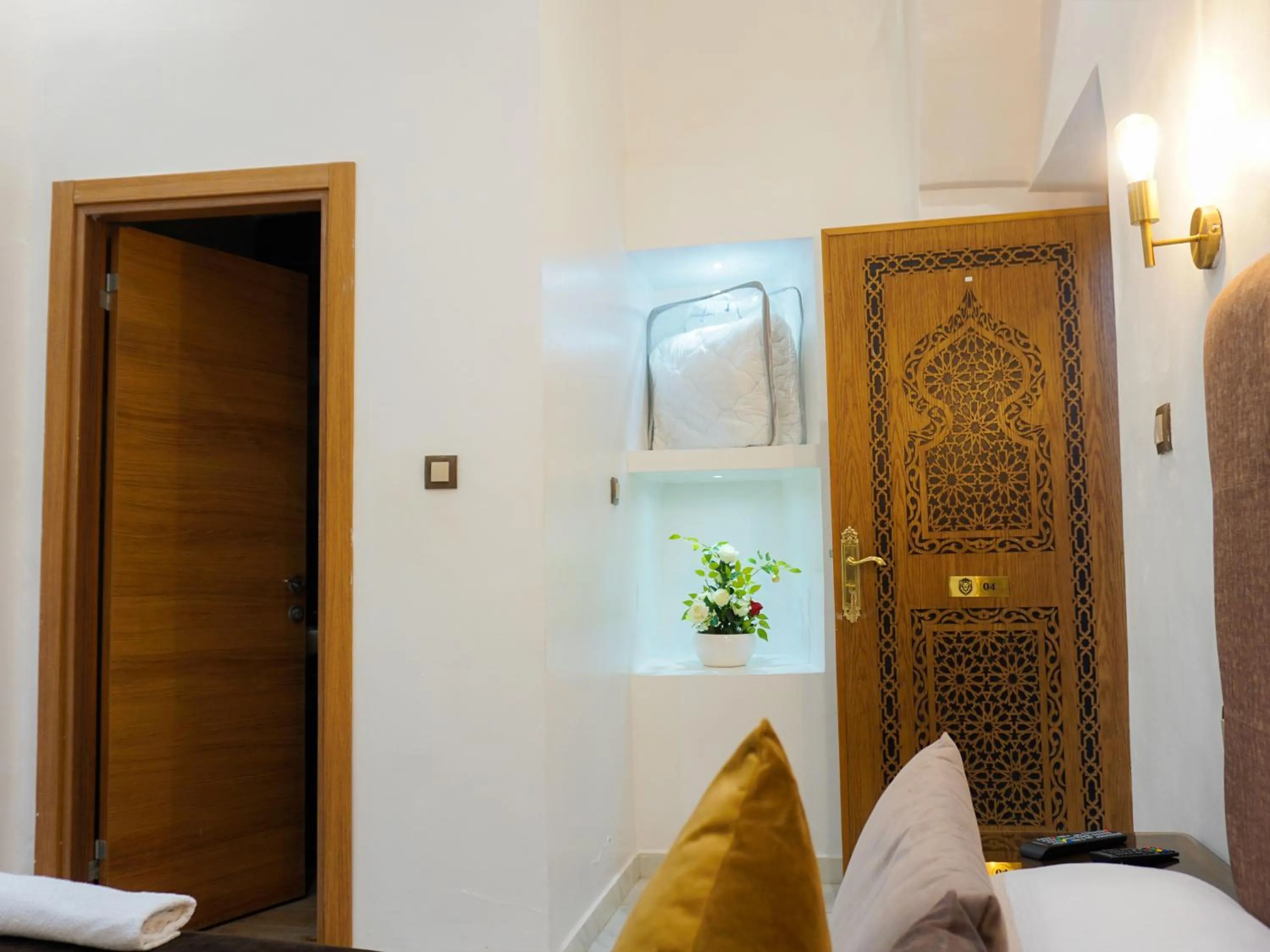 Bed in Hotel Palace tanger