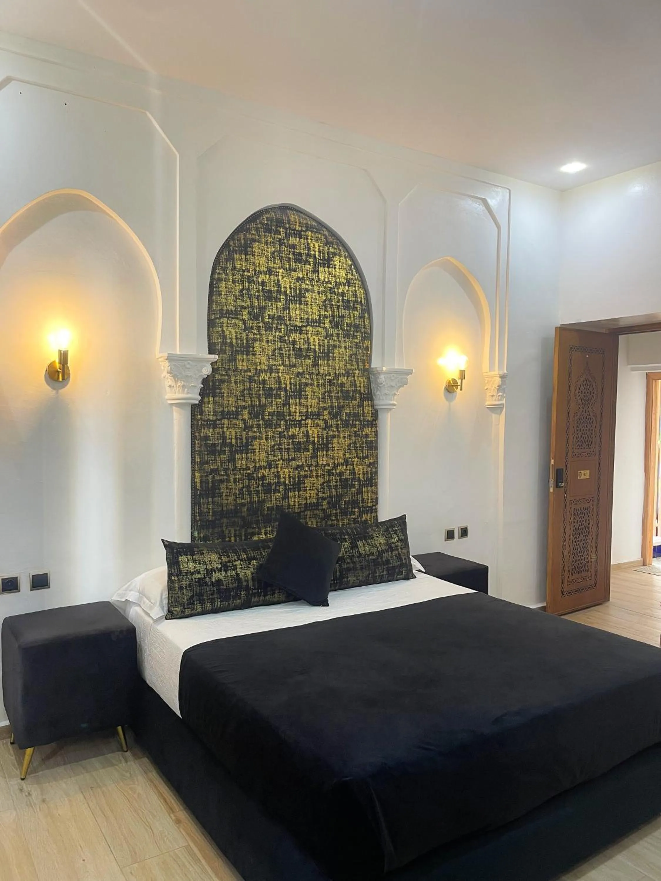 Bed in Hotel Palace tanger