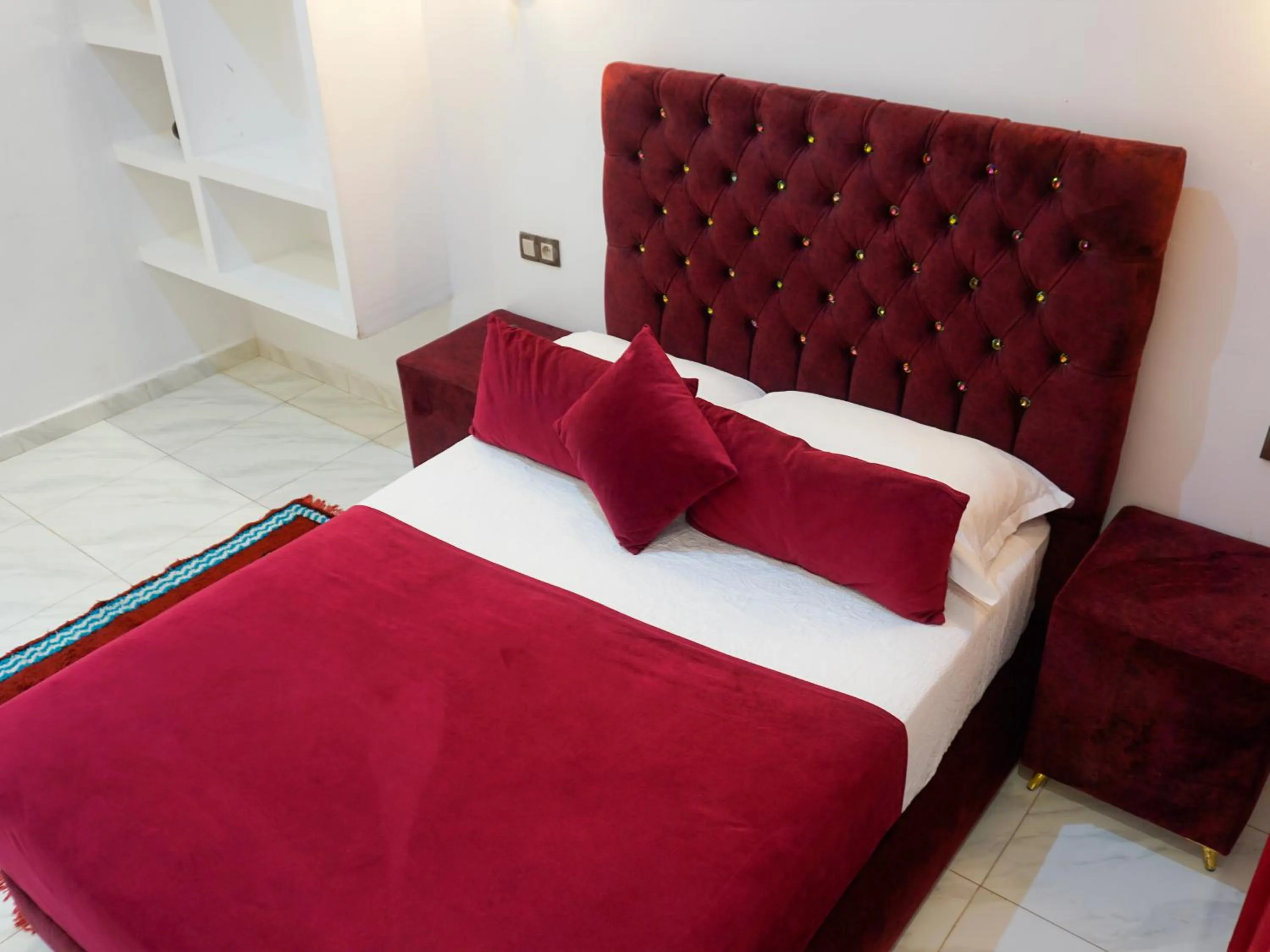 Bed in Hotel Palace tanger