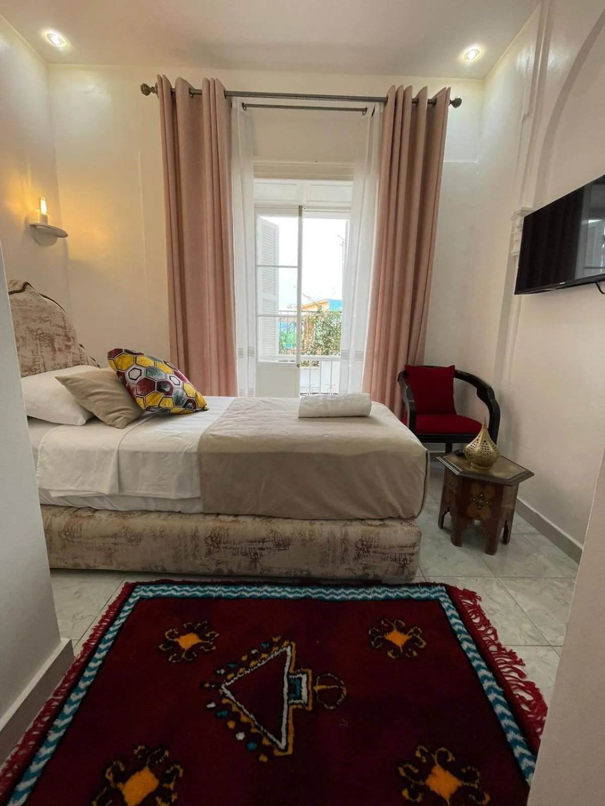 Bed in Hotel Palace tanger