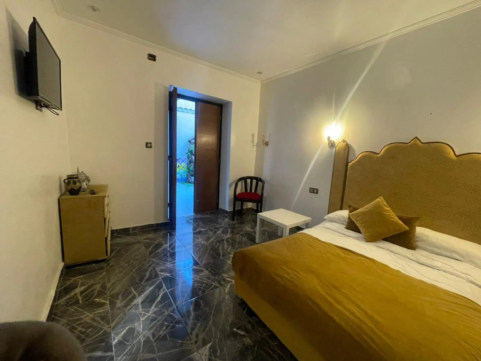 Bed in Hotel Palace tanger