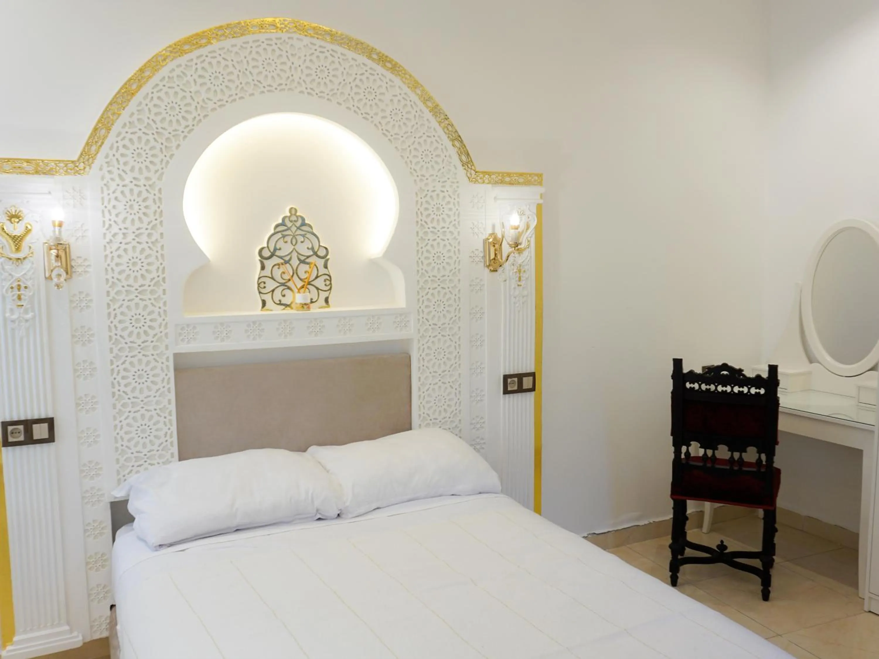 Bed in Hotel Palace tanger