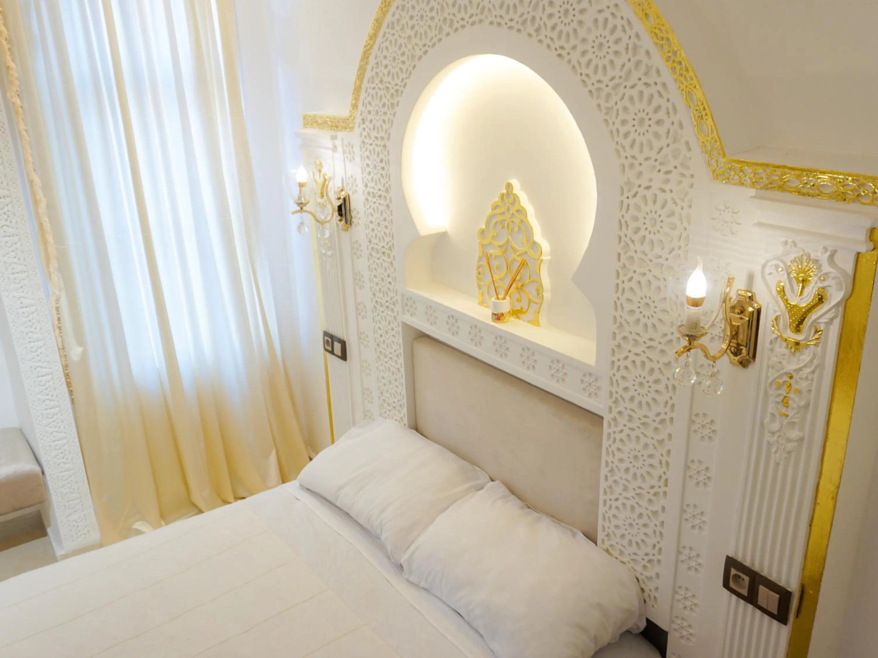 Bed in Hotel Palace tanger