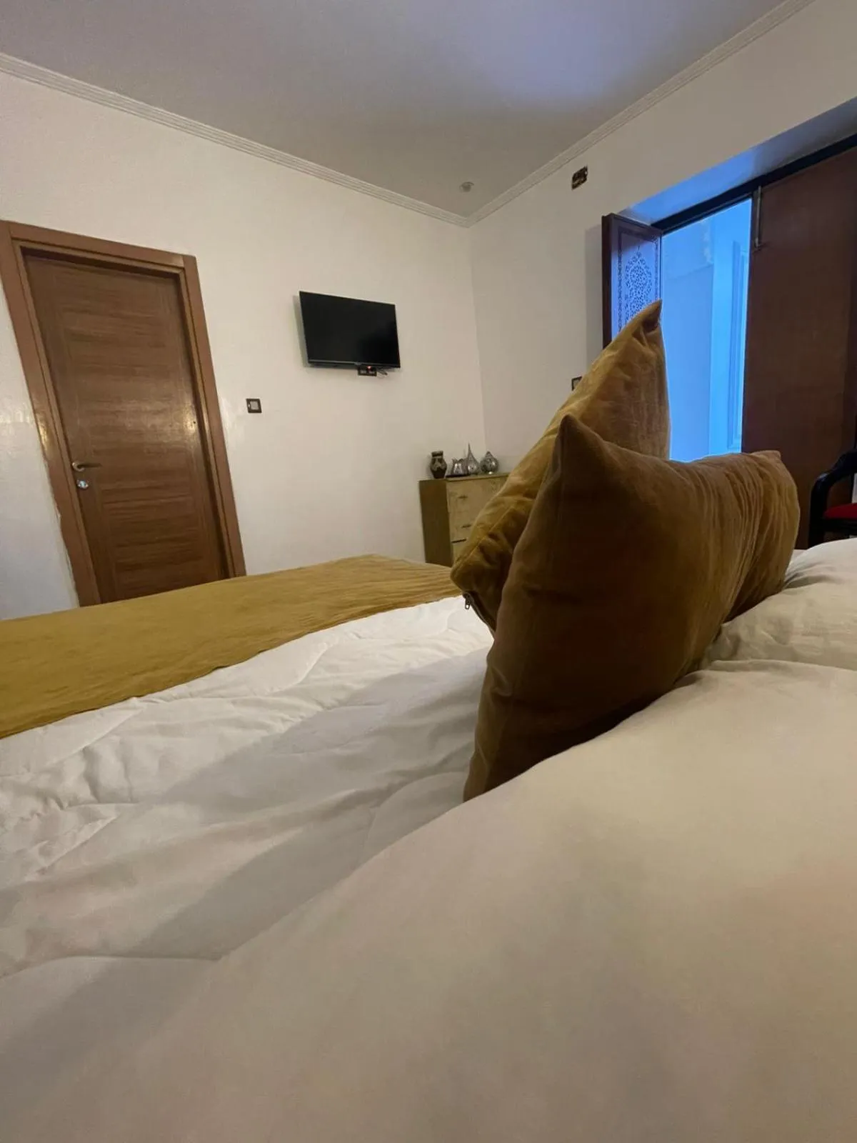 Bed in Hotel Palace tanger