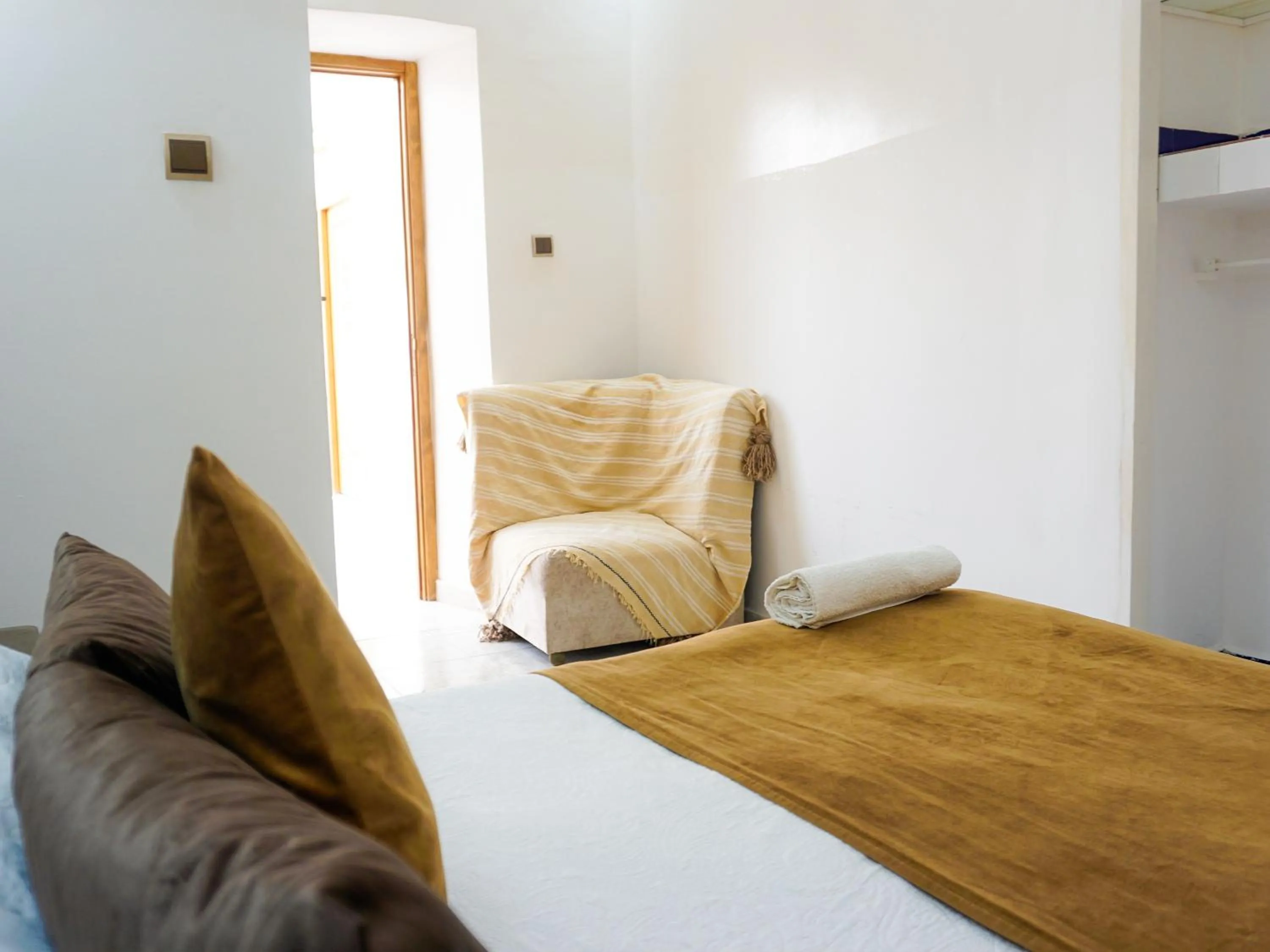 Bed in Hotel Palace tanger