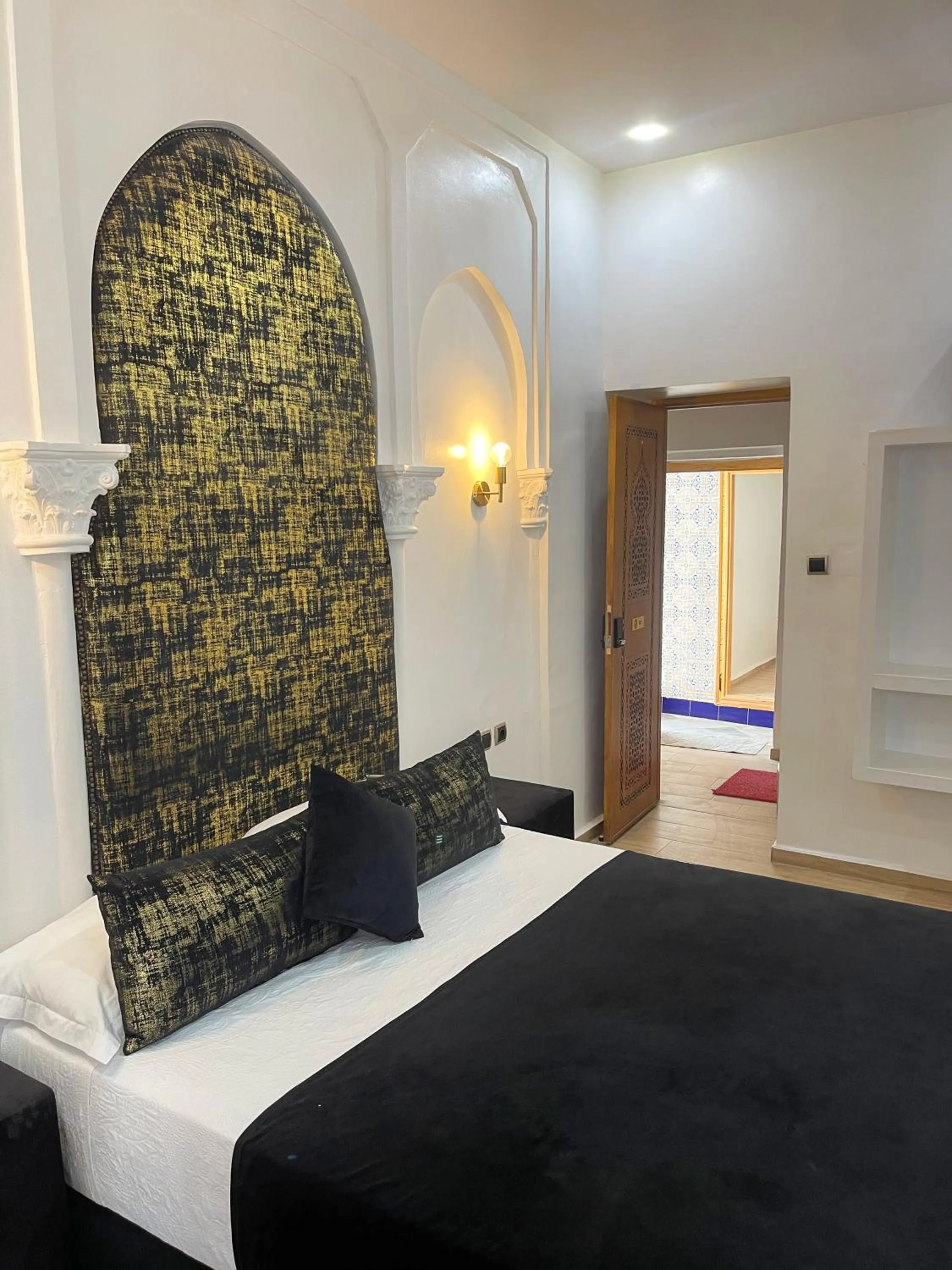 Bed in Hotel Palace tanger