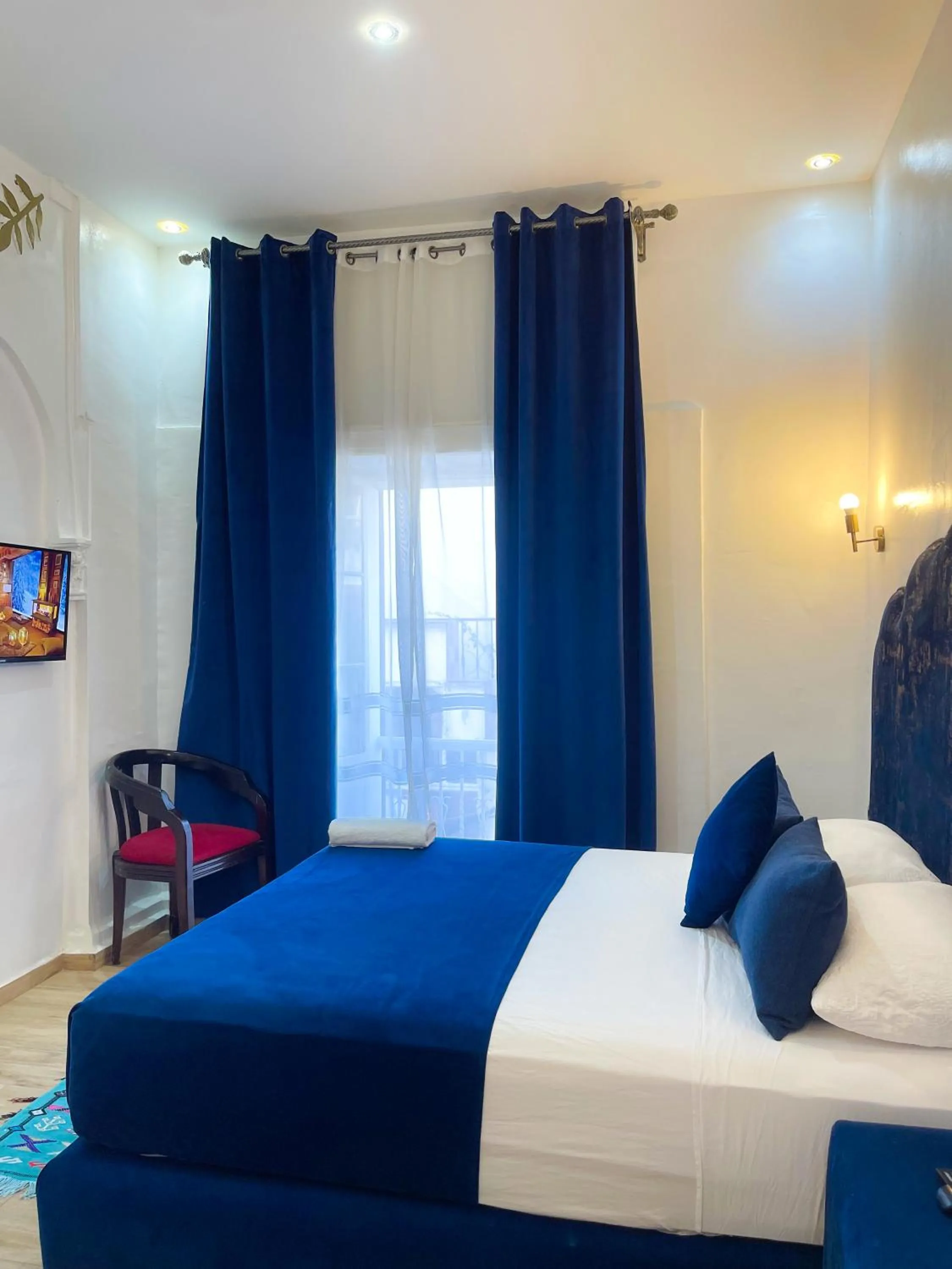 Bed in Hotel Palace tanger