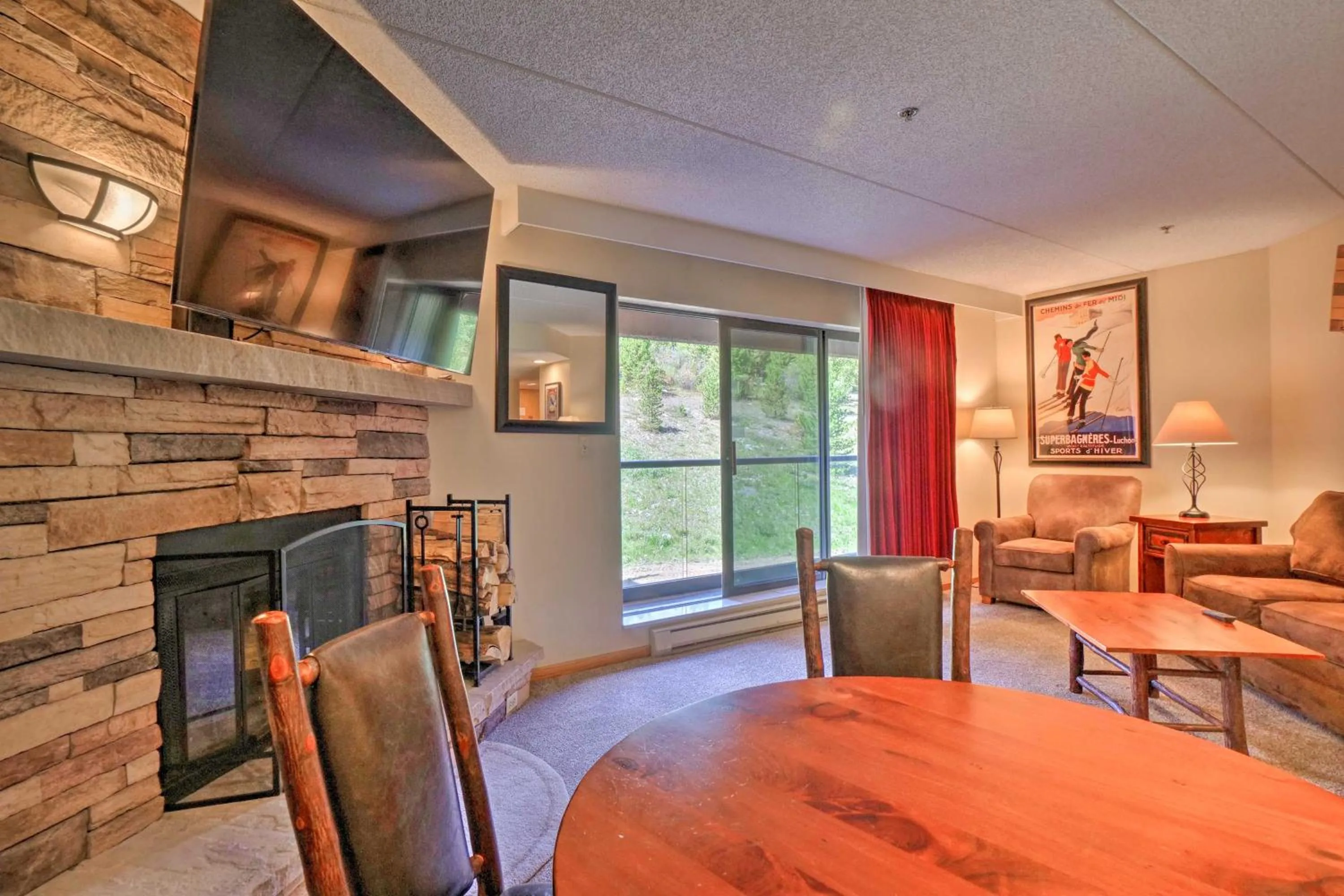 Seating Area in Beaver Run Resort 4228