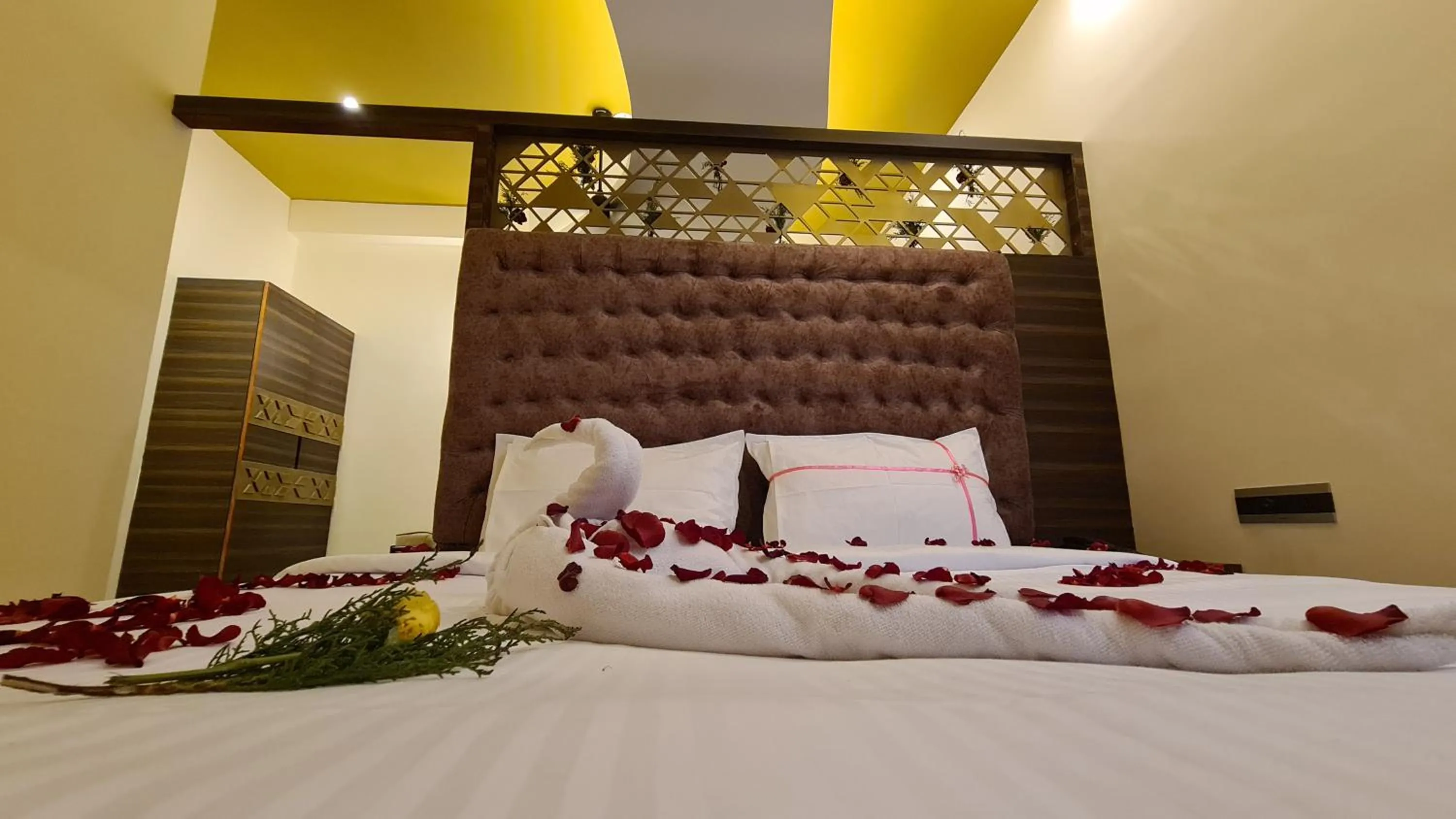 Bed in MMD Grande A Boutique Hotel